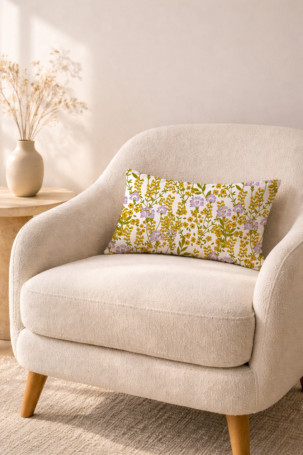 Evmila Autumn Patterned Cushion Cover