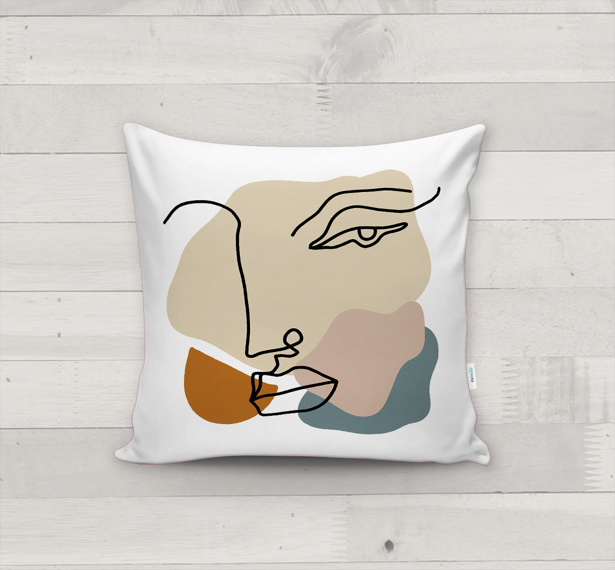 Evmila Autumn Patterned Cushion Cover