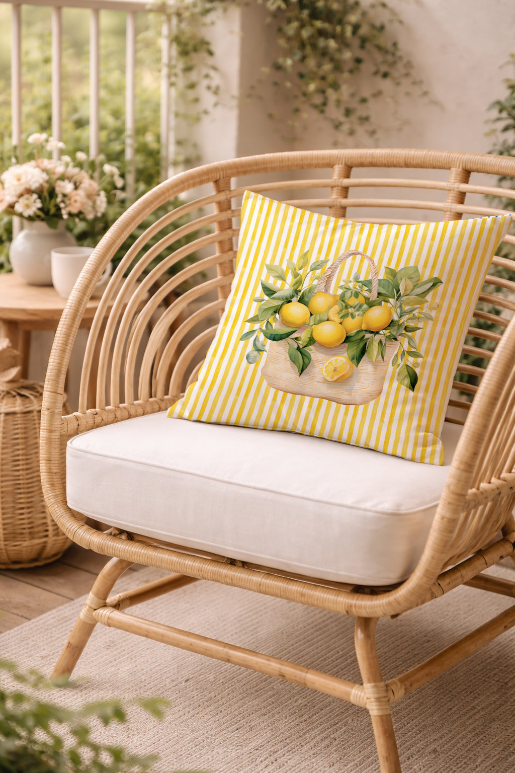 Evmila Autumn Patterned Cushion Cover