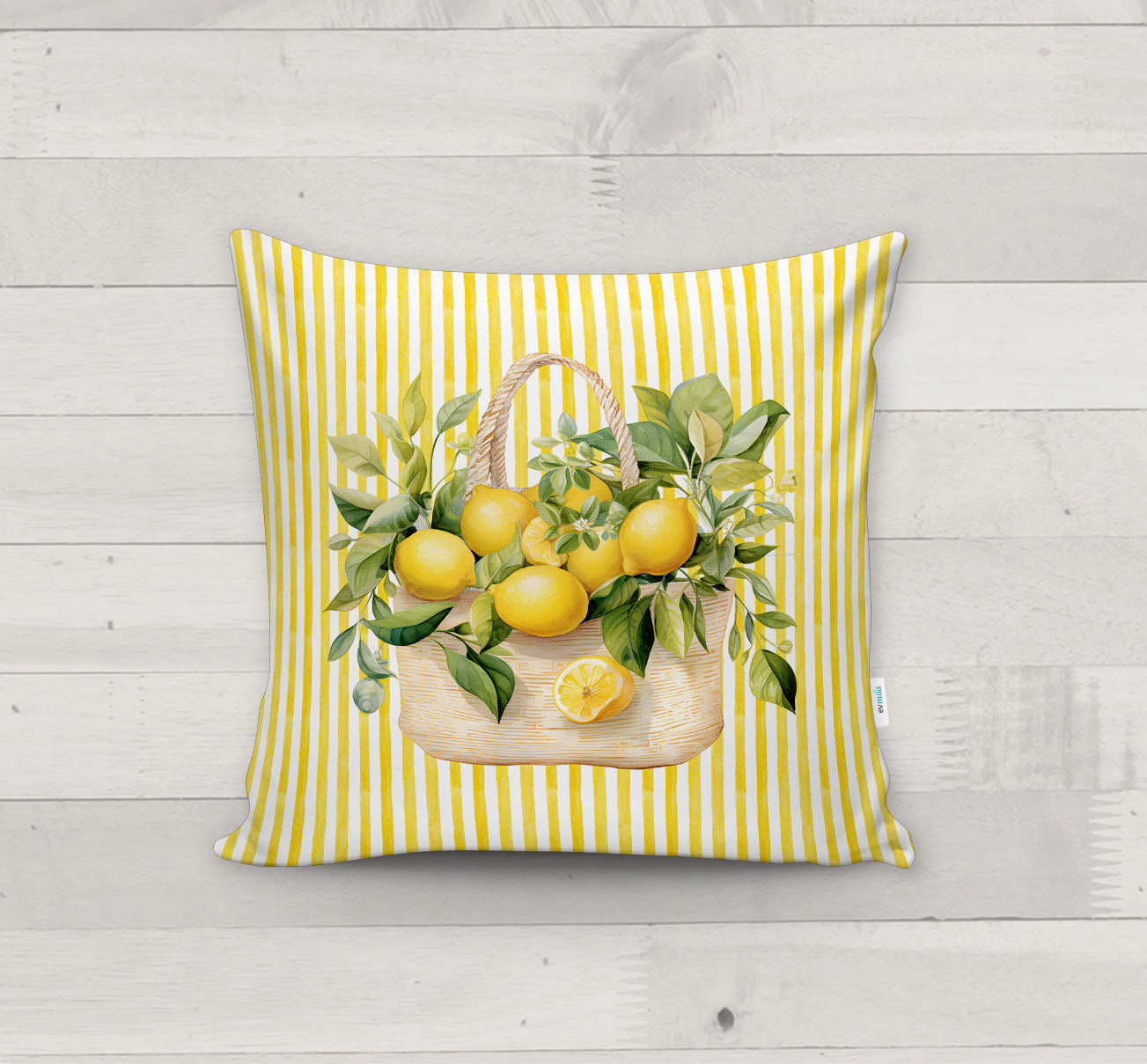 Evmila Autumn Patterned Cushion Cover