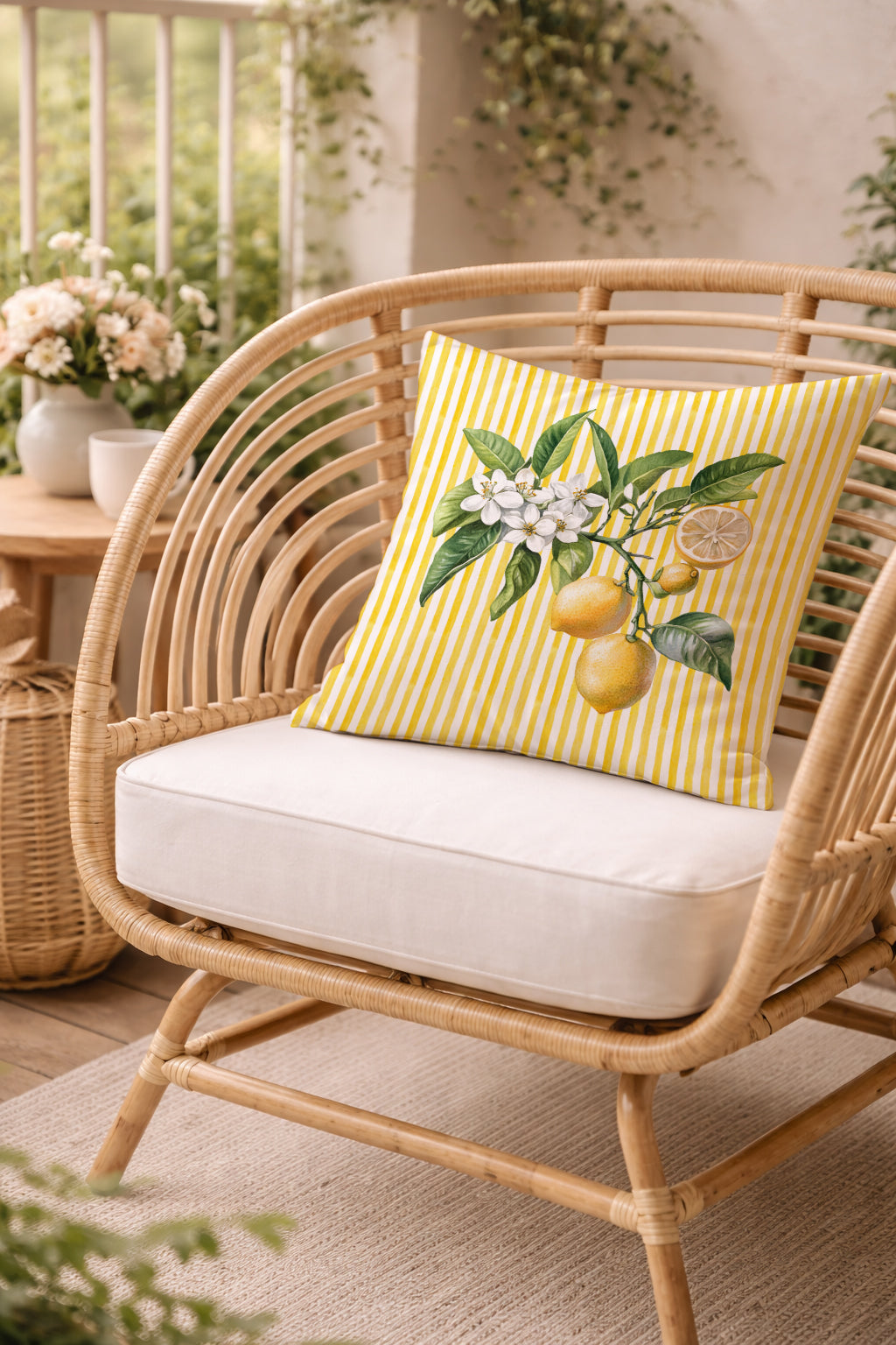 Evmila Autumn Patterned Cushion Cover