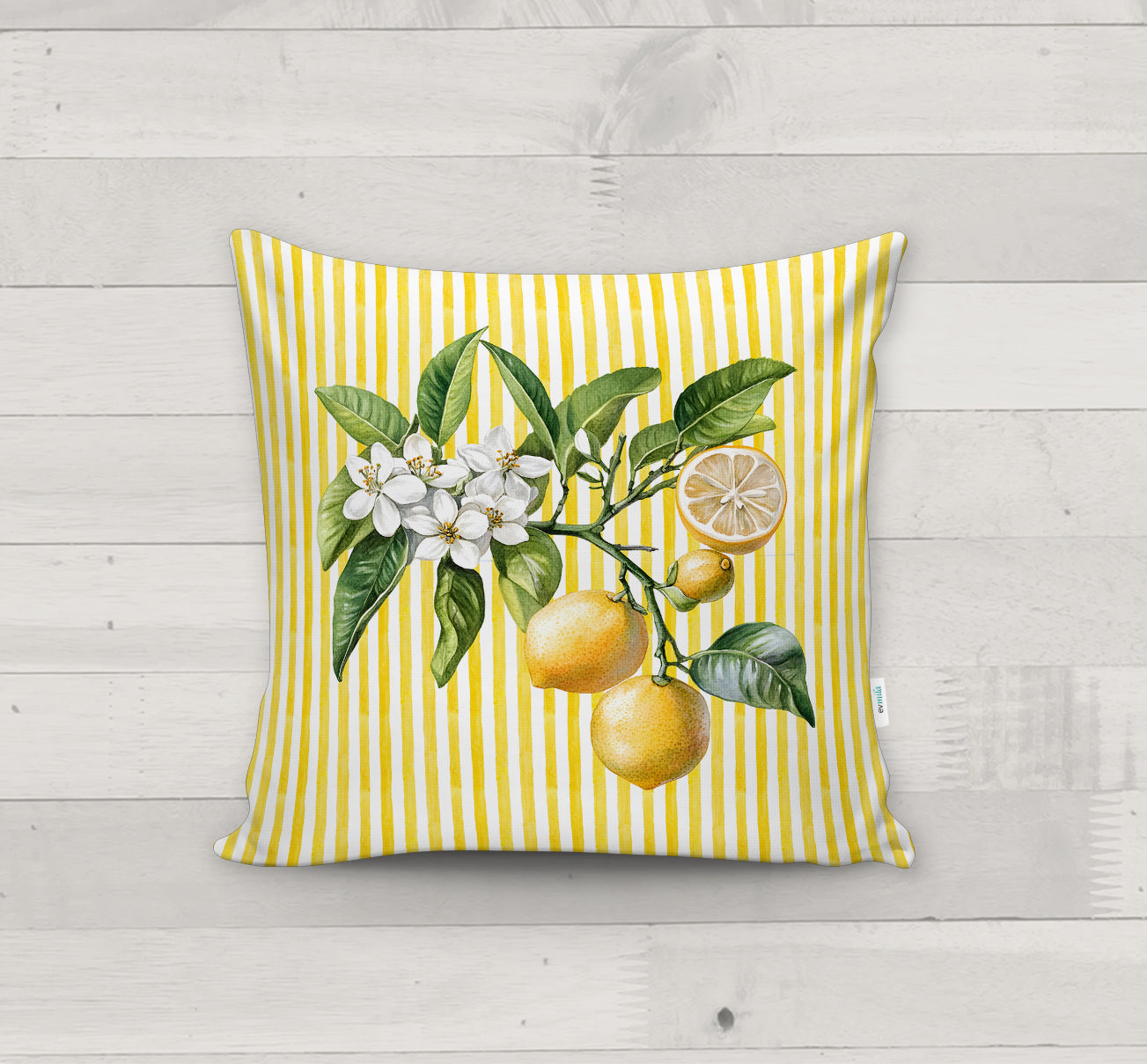 Evmila Autumn Patterned Cushion Cover