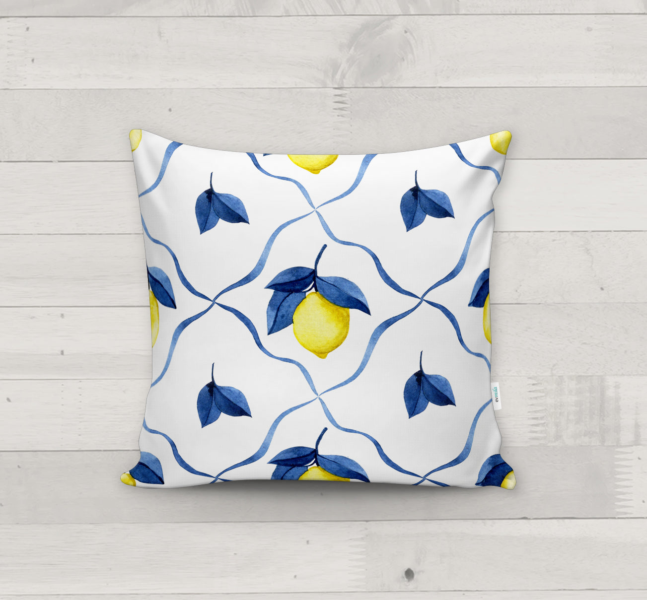 Evmila Autumn Patterned Cushion Cover