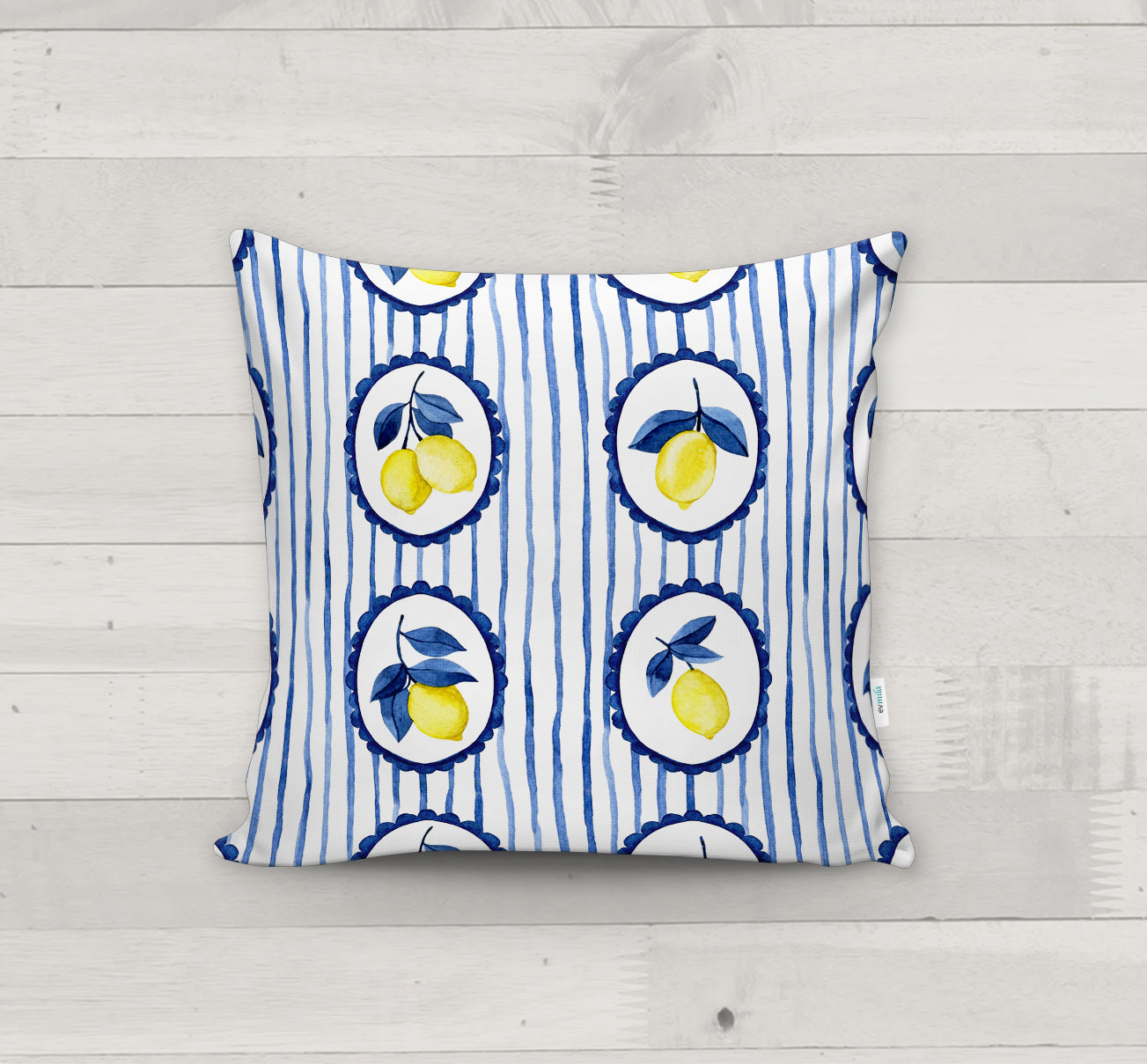 Evmila Autumn Patterned Cushion Cover