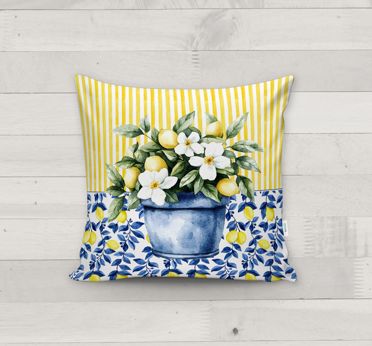 Evmila Autumn Patterned Cushion Cover