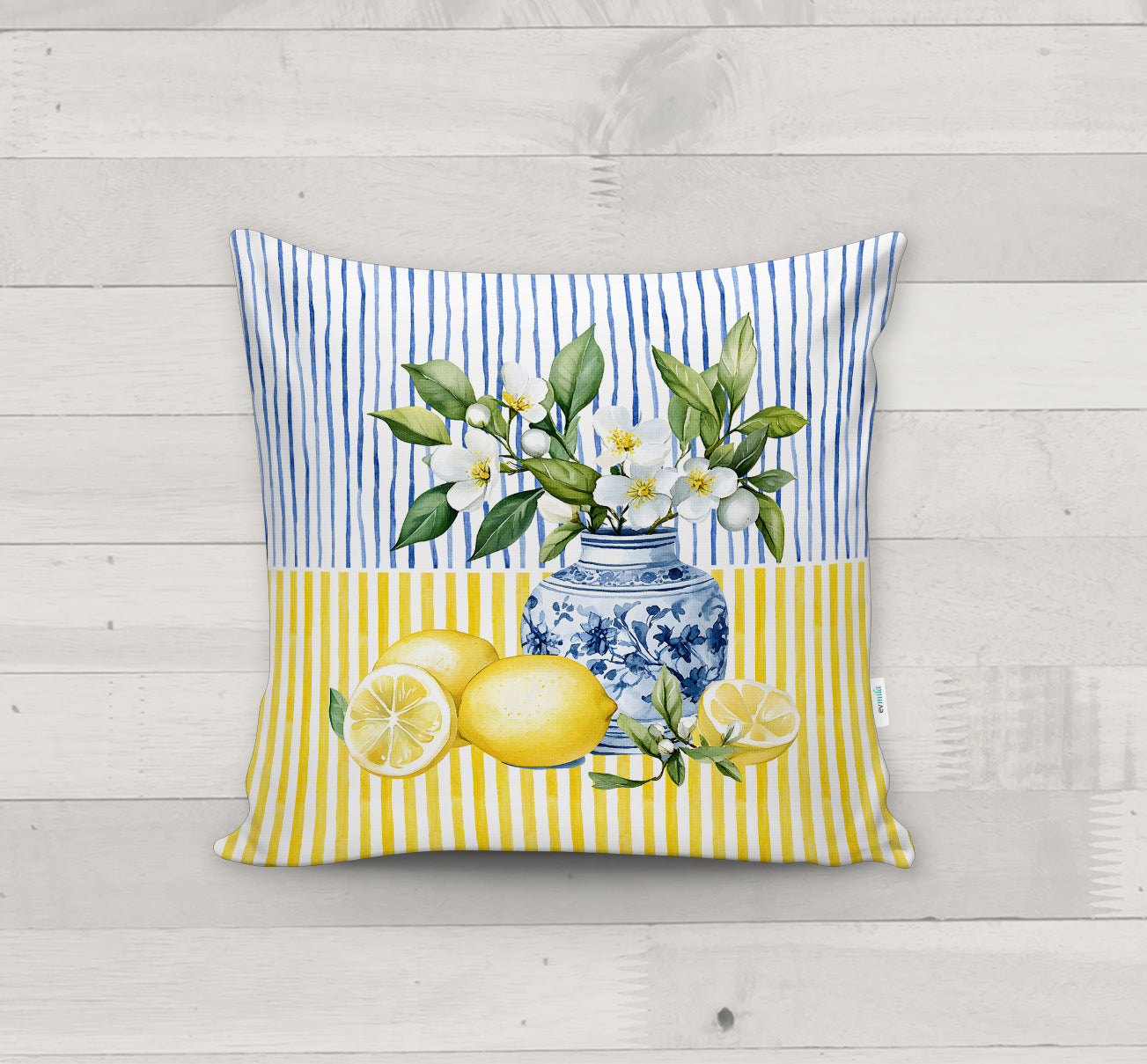 Evmila Autumn Patterned Cushion Cover