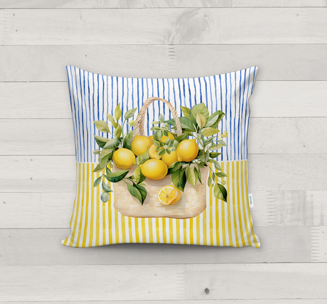 Evmila Autumn Patterned Cushion Cover