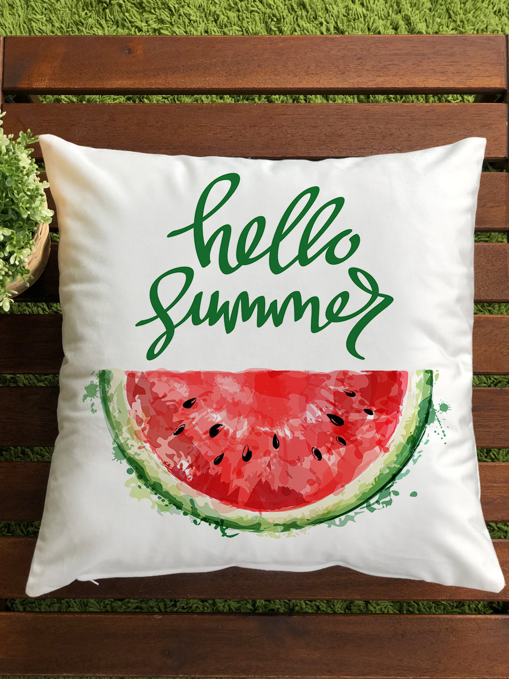 Evmila Autumn Patterned Cushion Cover