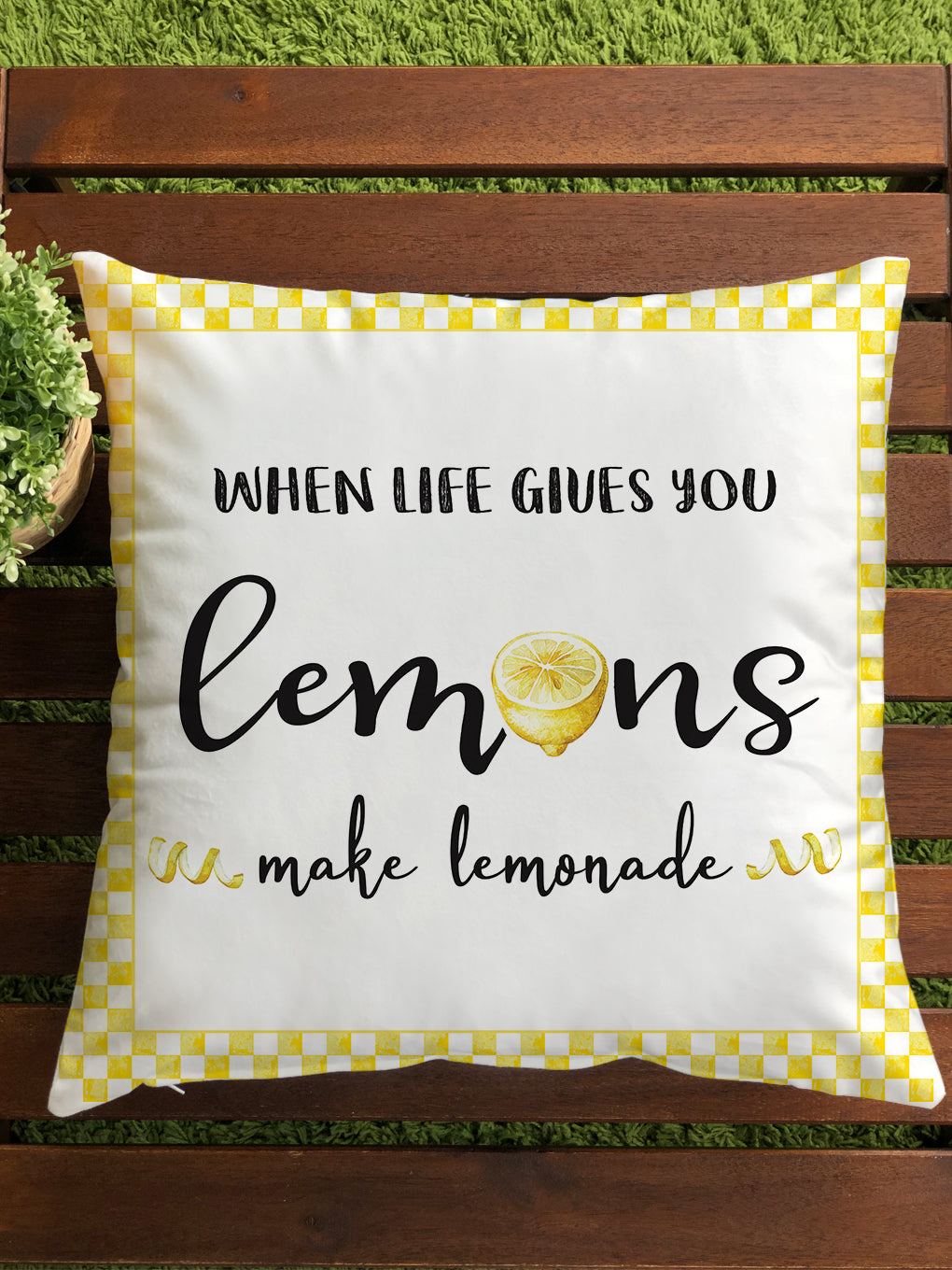 Evmila Autumn Patterned Cushion Cover
