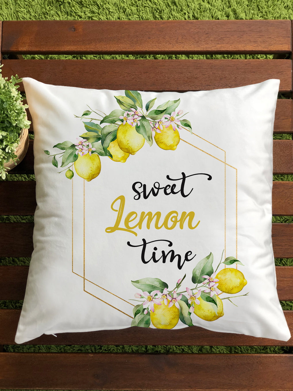 Evmila Autumn Patterned Cushion Cover