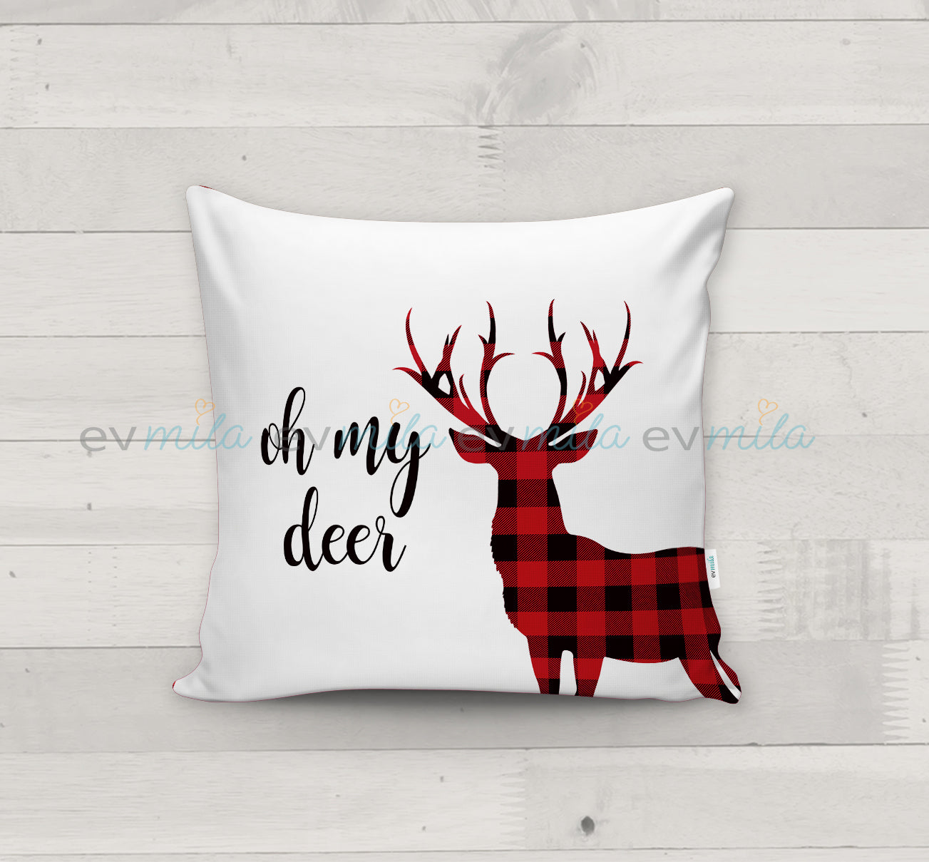 Evmila Autumn Patterned Cushion Cover