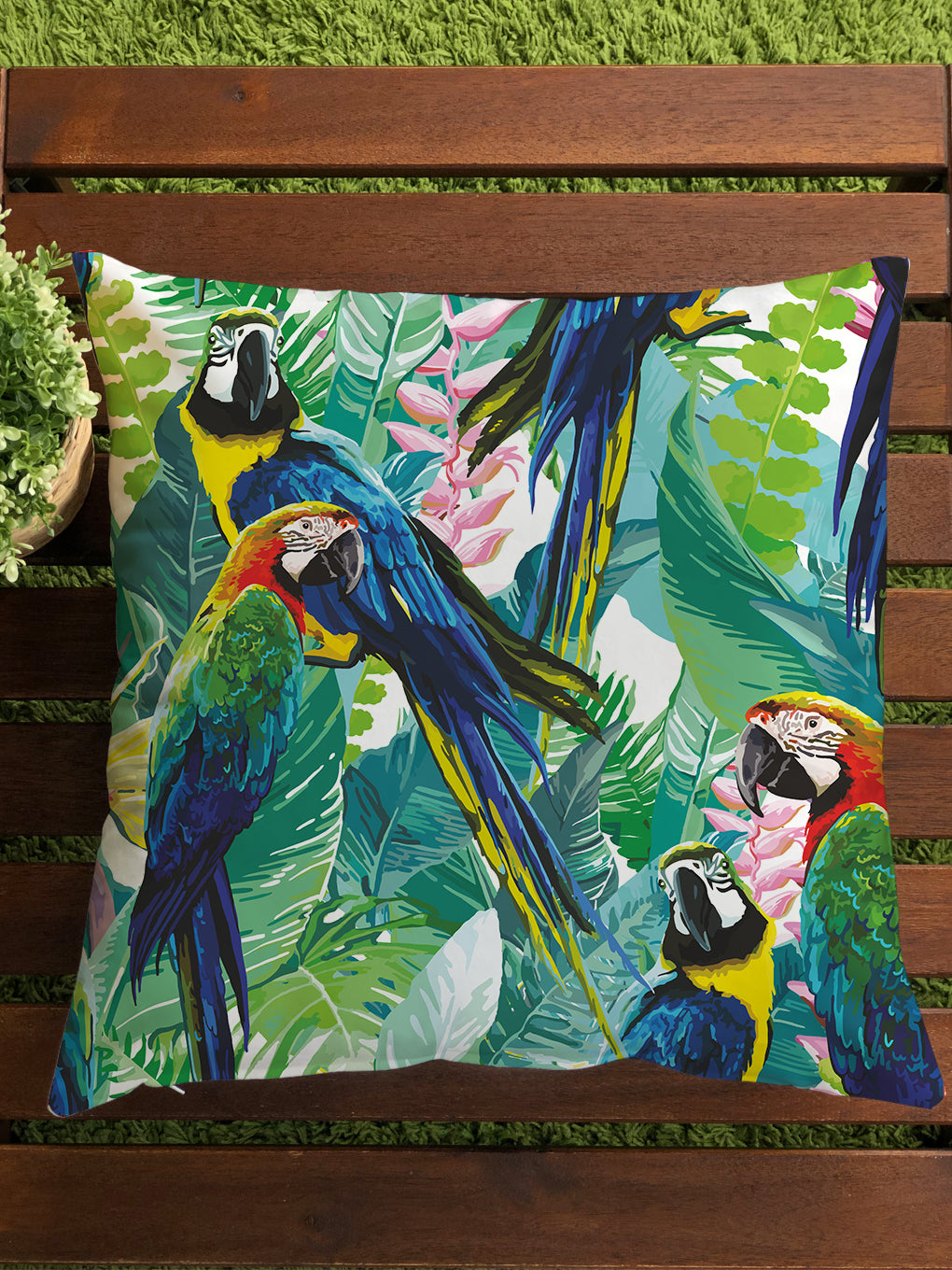 Evmila Autumn Patterned Cushion Cover