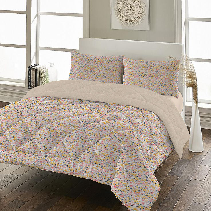 Evmila Cars and Road Patterned Plush Sleeping Set (Gray Plush)