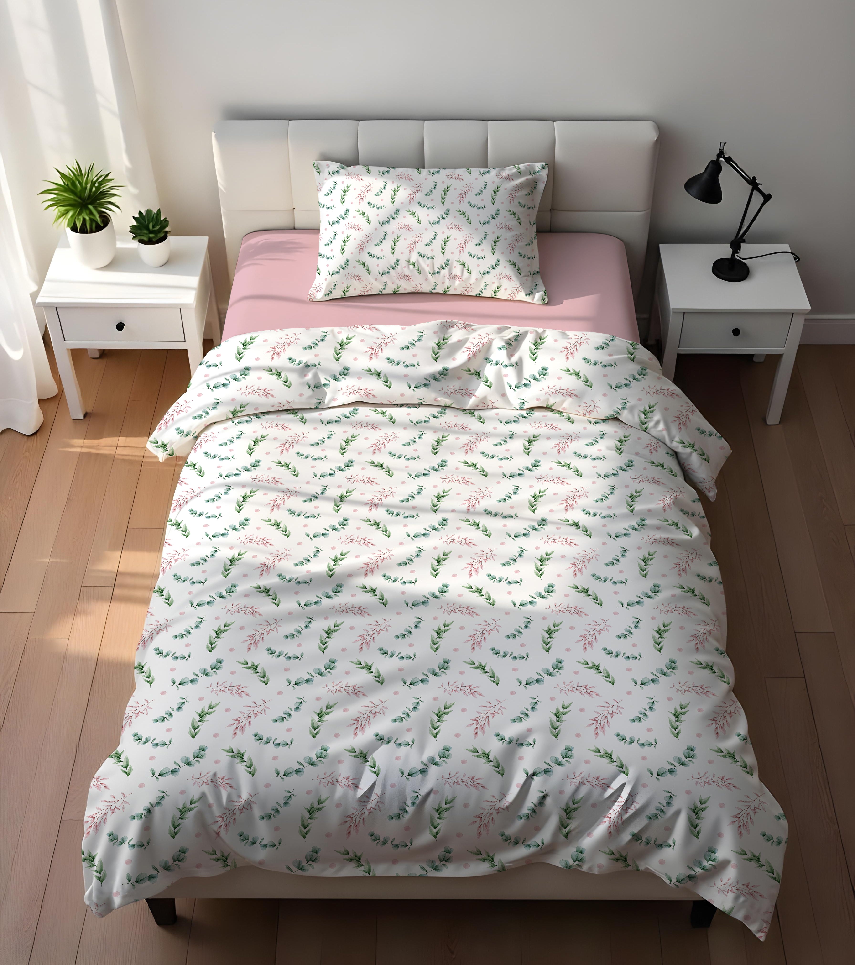 Evmila Astronaut Patterned Duvet Cover Set