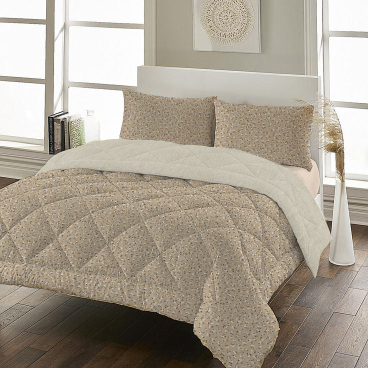 Evmila Cars and Road Patterned Plush Sleeping Set (Gray Plush)