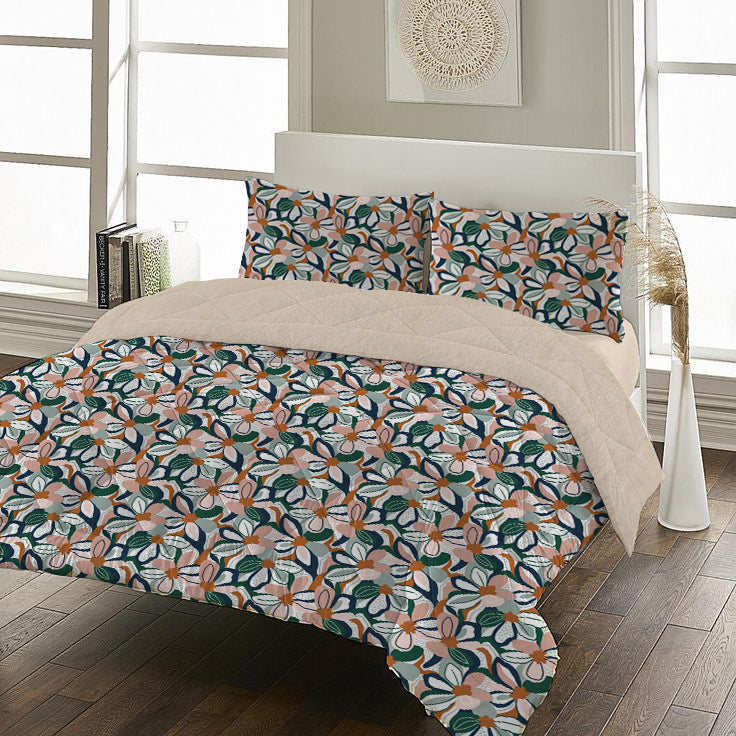 Evmila Cars and Road Patterned Plush Sleeping Set (Gray Plush)