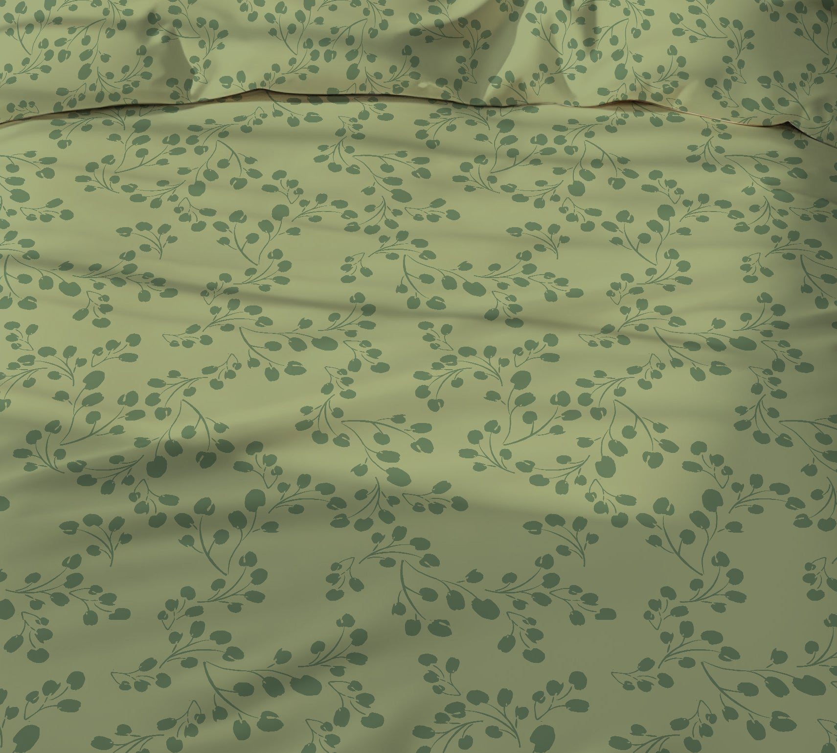 Evmila Minik Çiçekler Desenli Nevresim Takımı