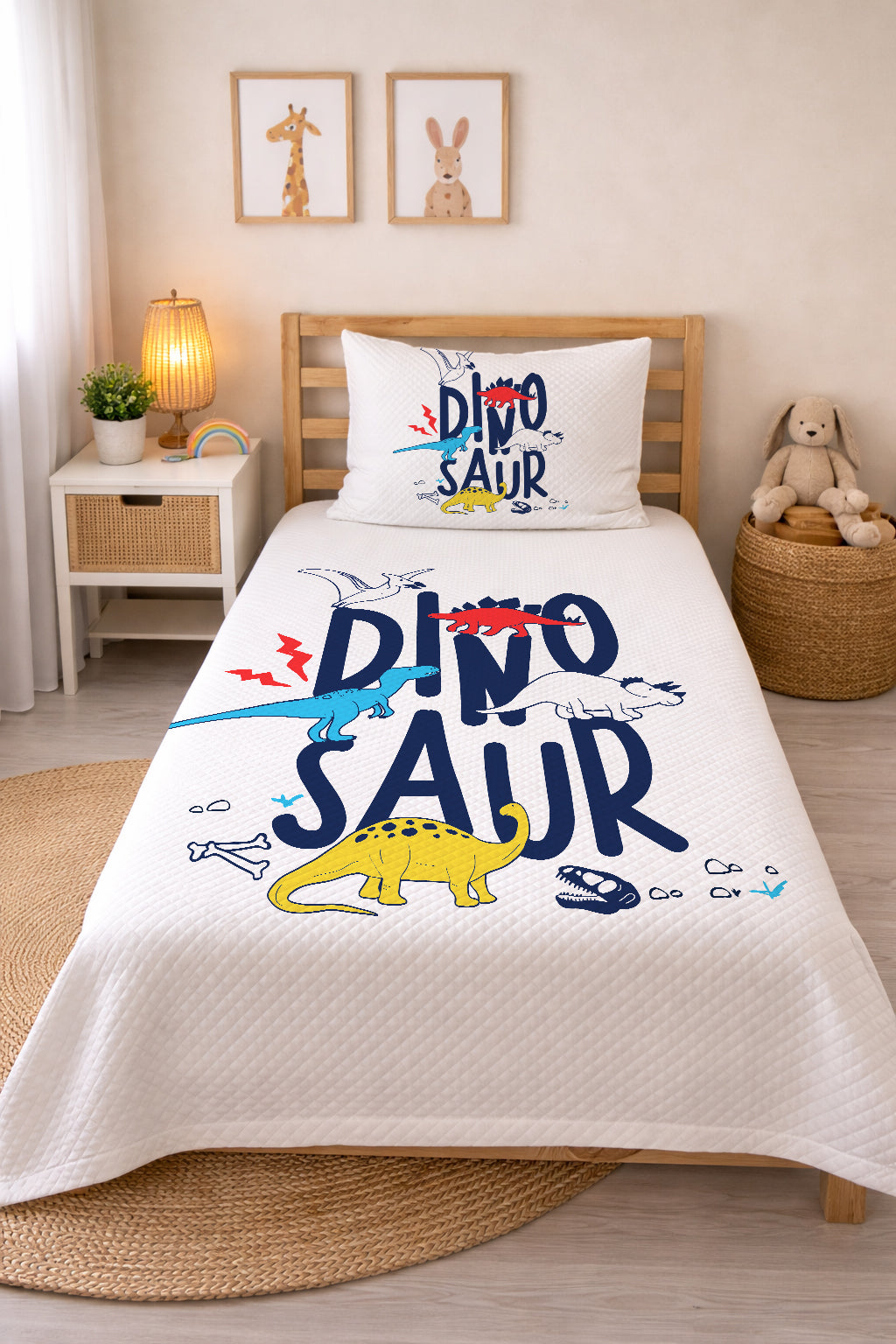 Evmila Dinozor Desenli Pike