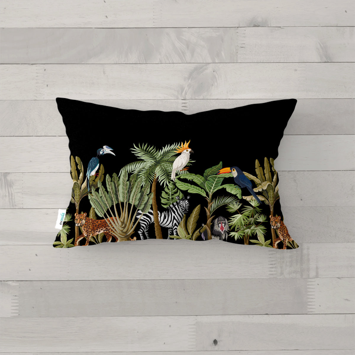 Evmila Autumn Patterned Cushion Cover