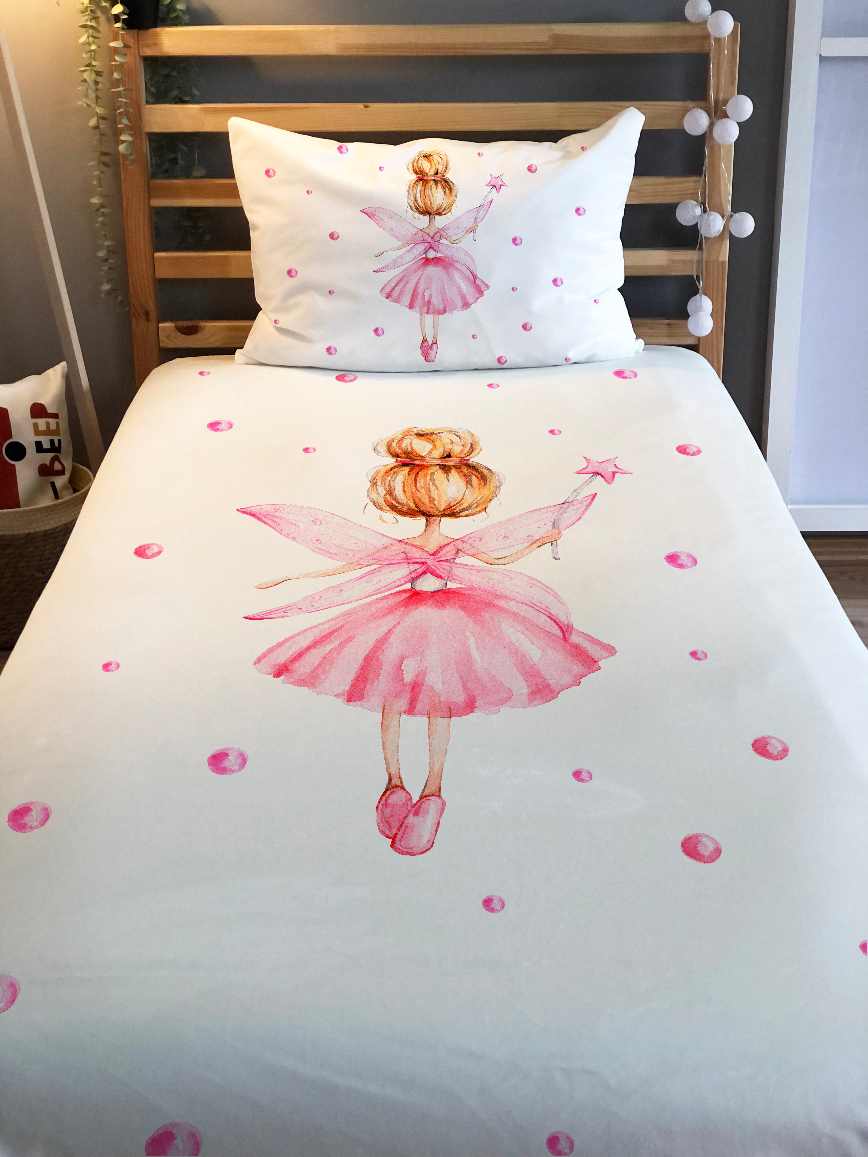 Evmila Astronaut Patterned Duvet Cover Set
