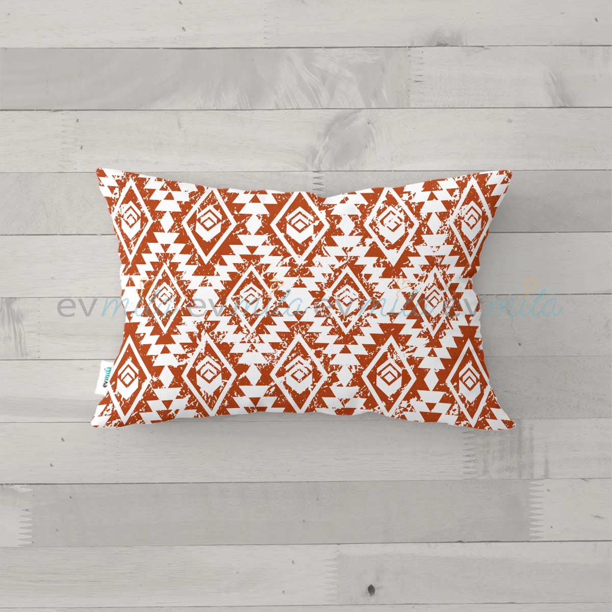 Evmila Autumn Patterned Cushion Cover