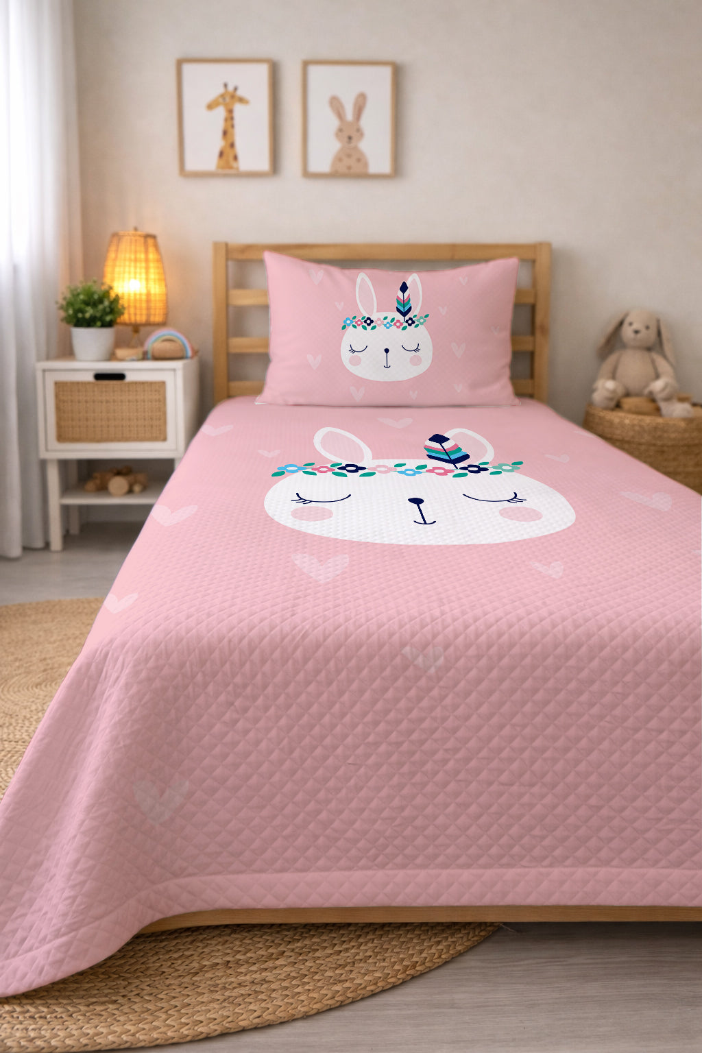 Evmila İskandinav Tavşan Desenli Pike