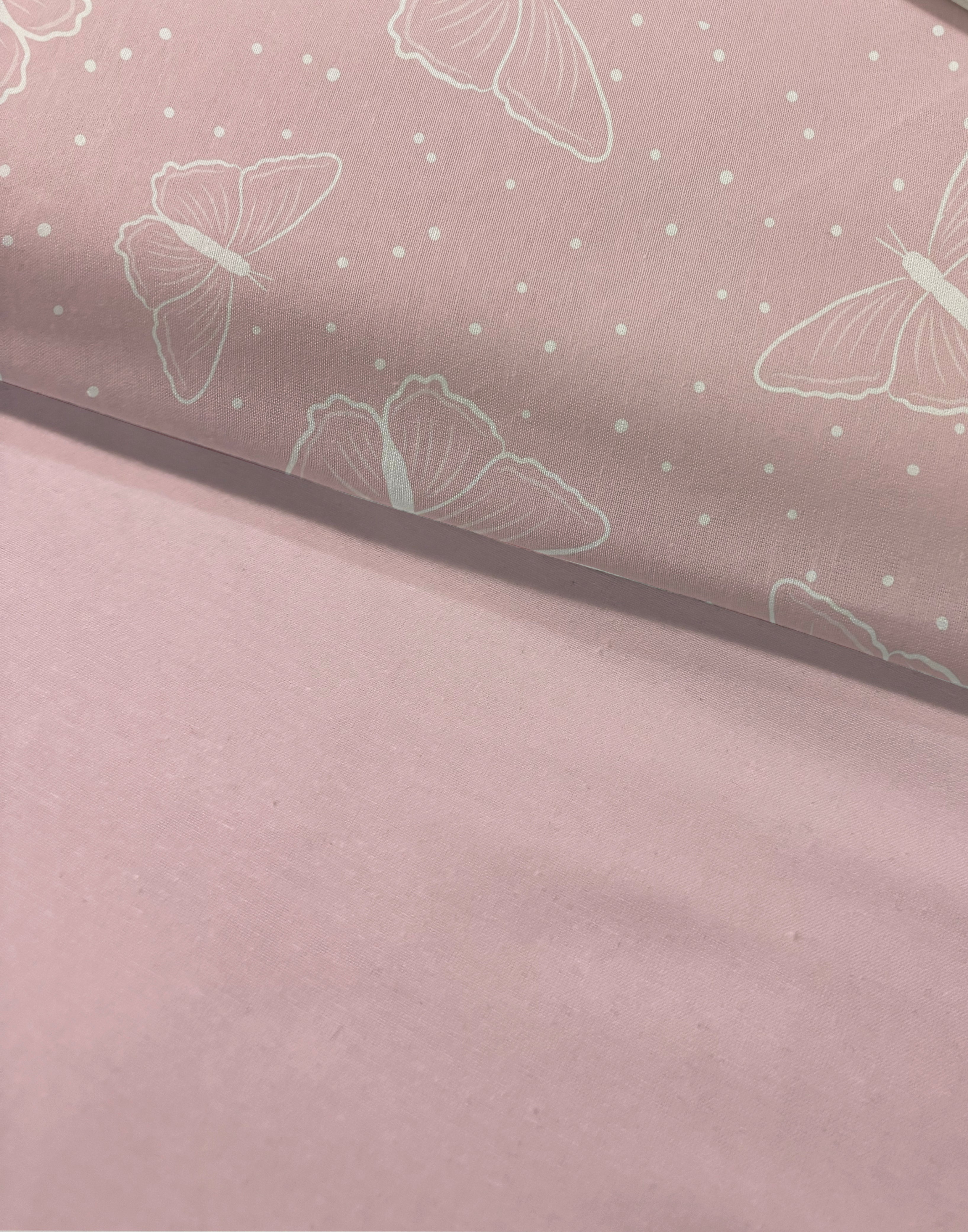 Evmila Minik Kelebekler Desenli Nevresim Takımı