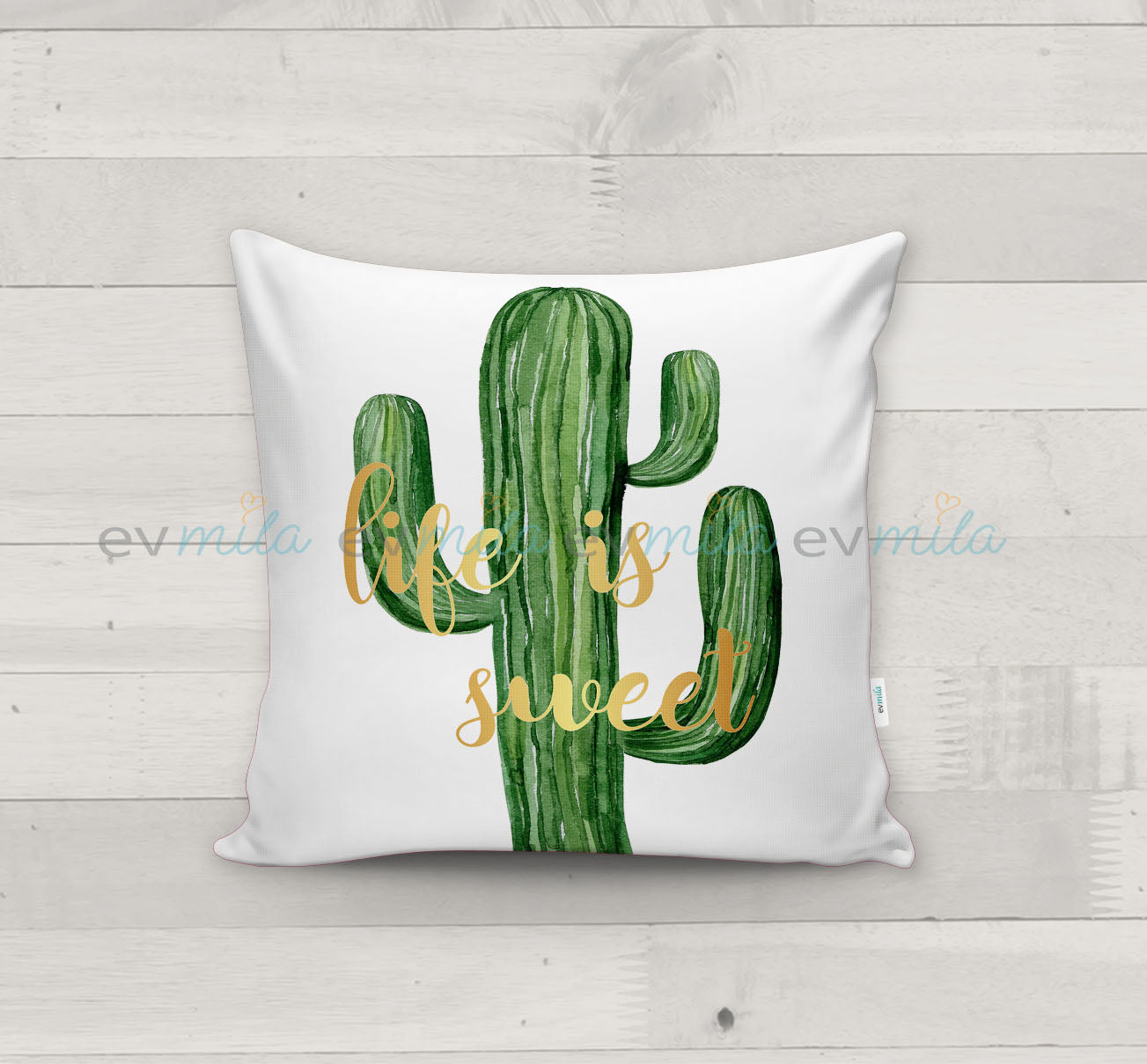 Evmila Autumn Patterned Cushion Cover