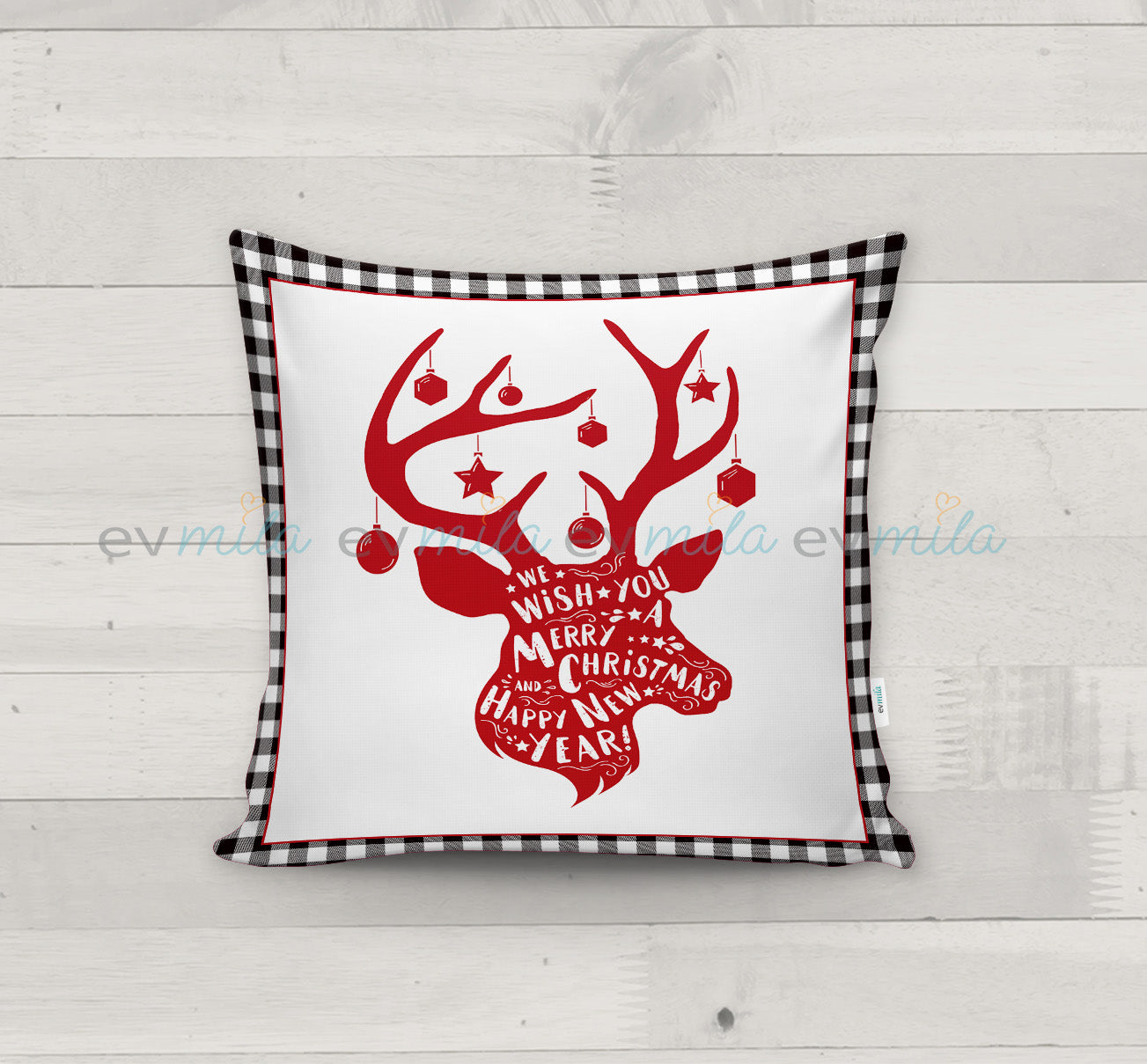 Evmila Autumn Patterned Cushion Cover