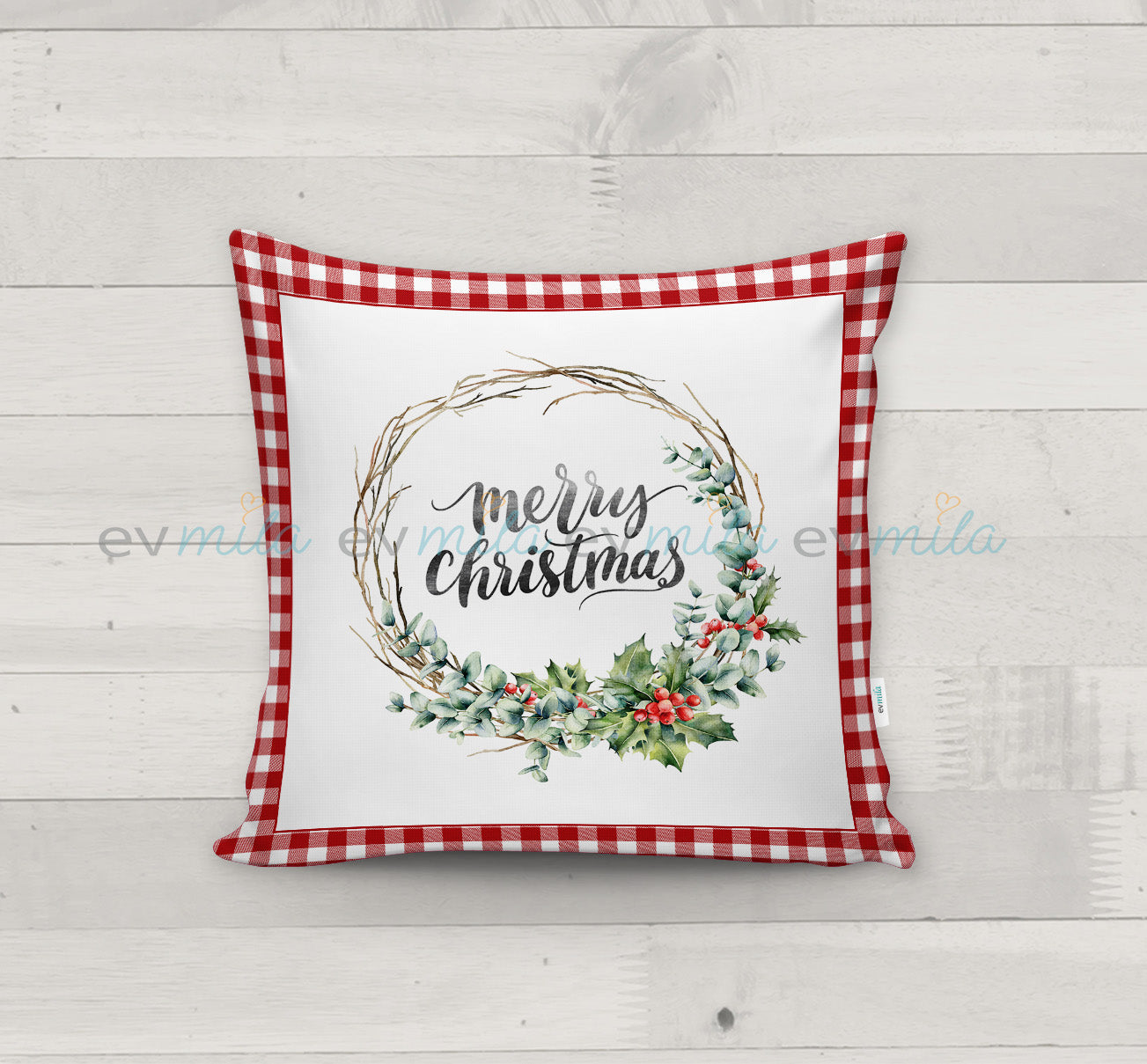 Evmila Autumn Patterned Cushion Cover