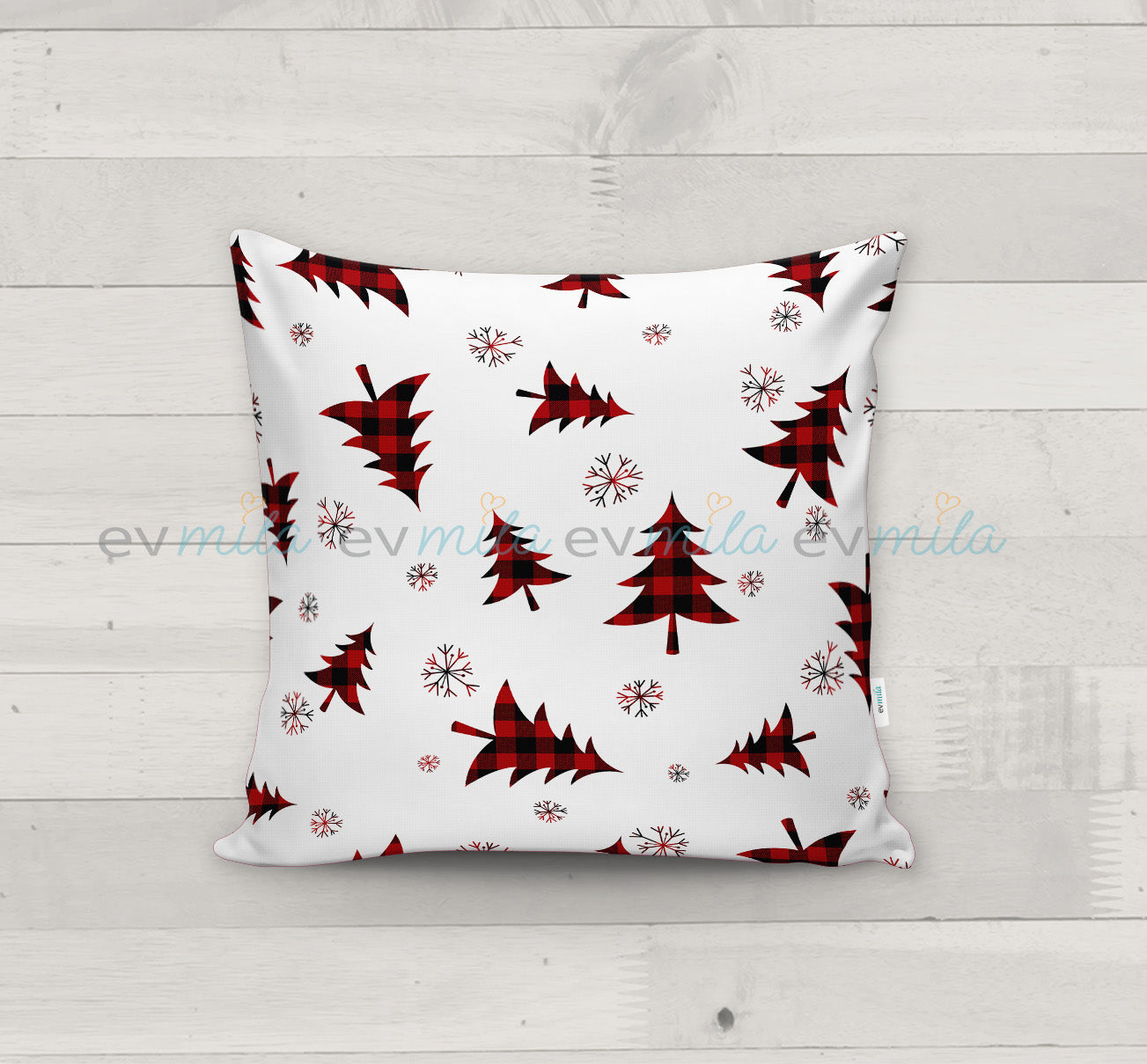 Evmila Autumn Patterned Cushion Cover