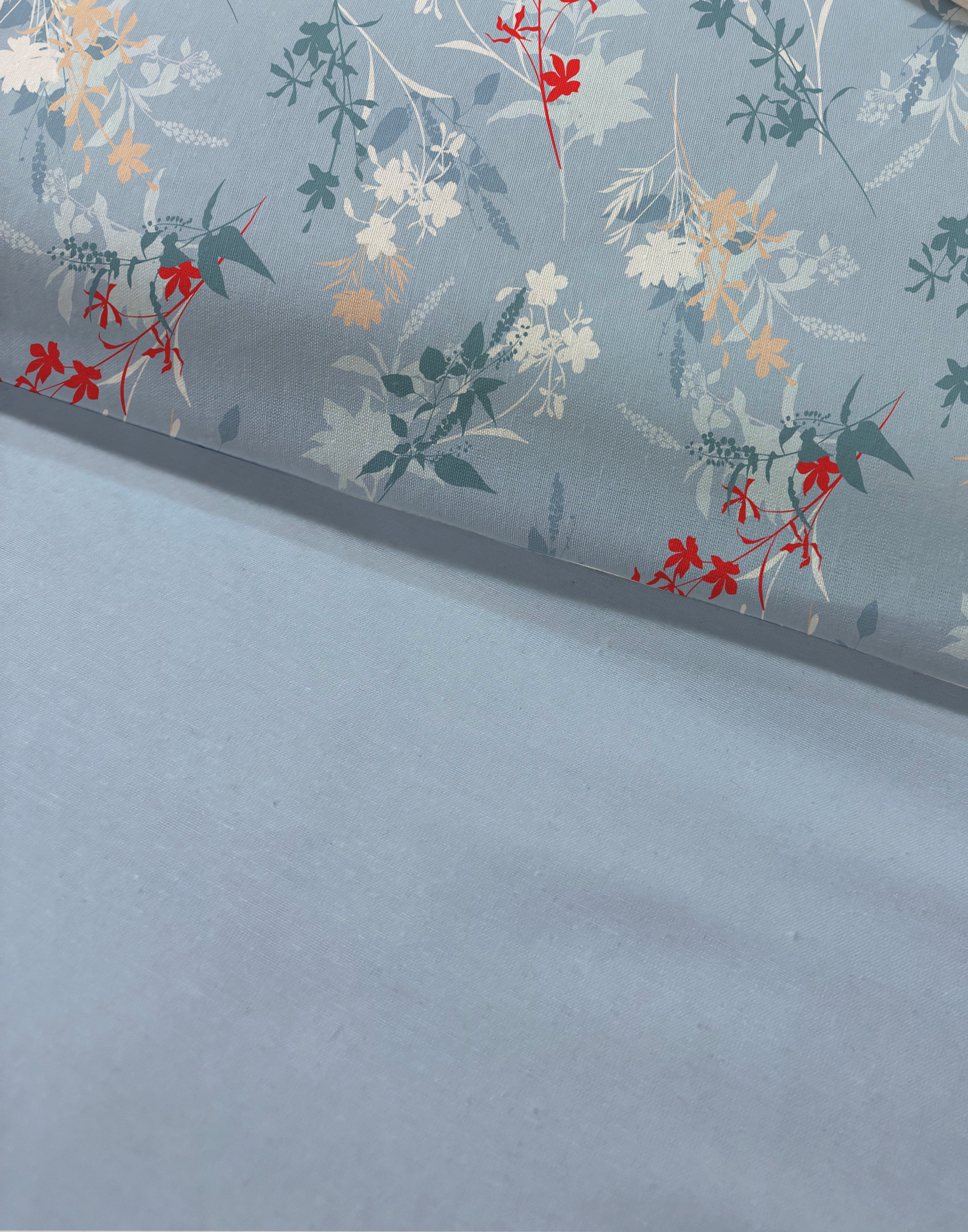 Evmila Minik Çiçekler Desenli Nevresim Takımı