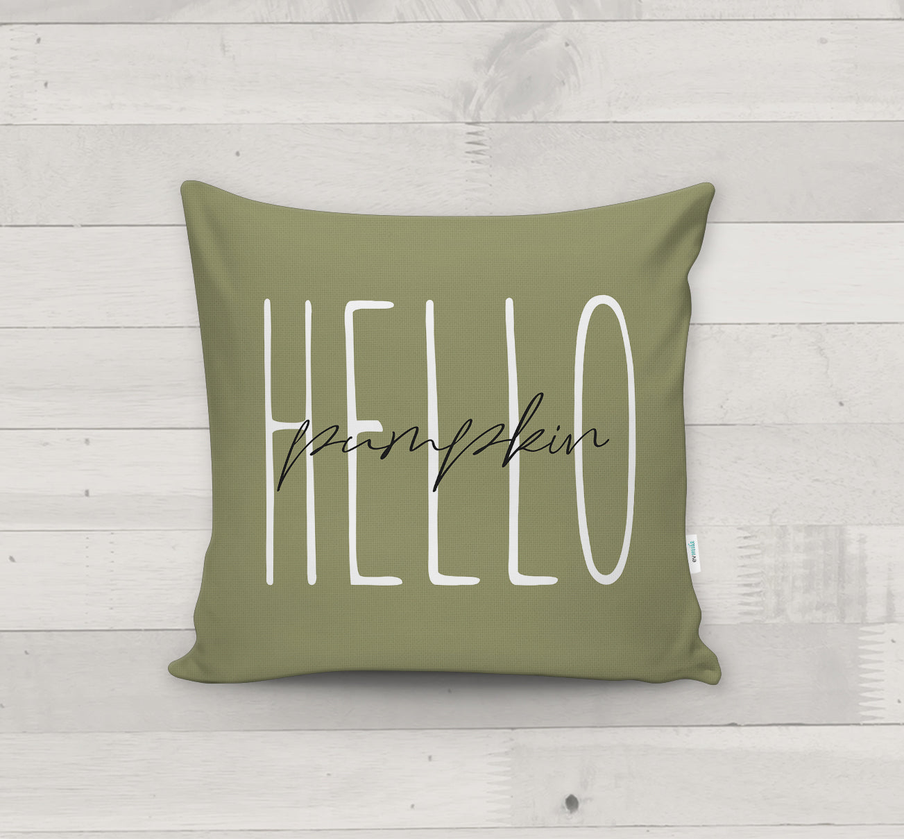 Evmila Autumn Patterned Cushion Cover