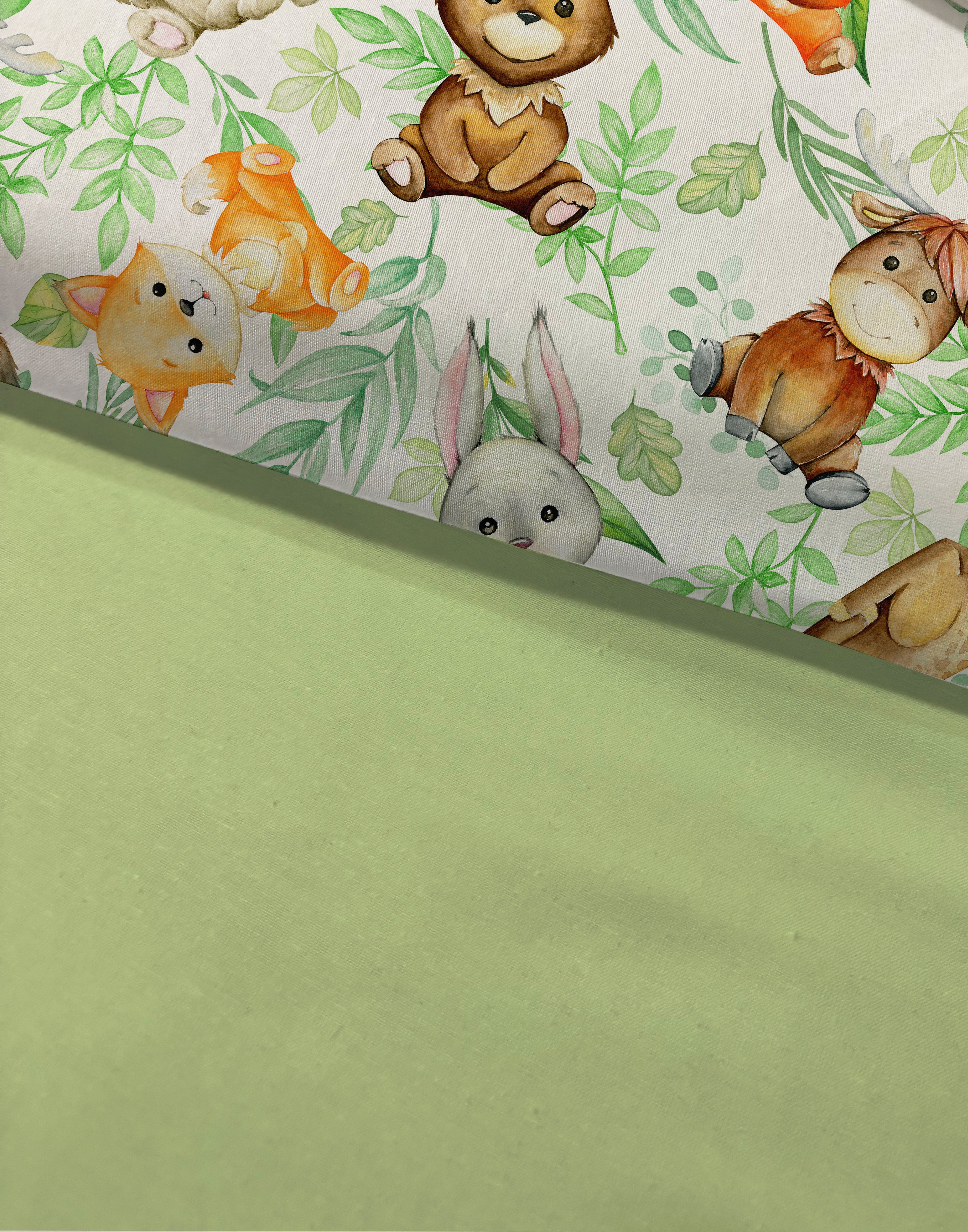 Evmila Astronaut Patterned Duvet Cover Set