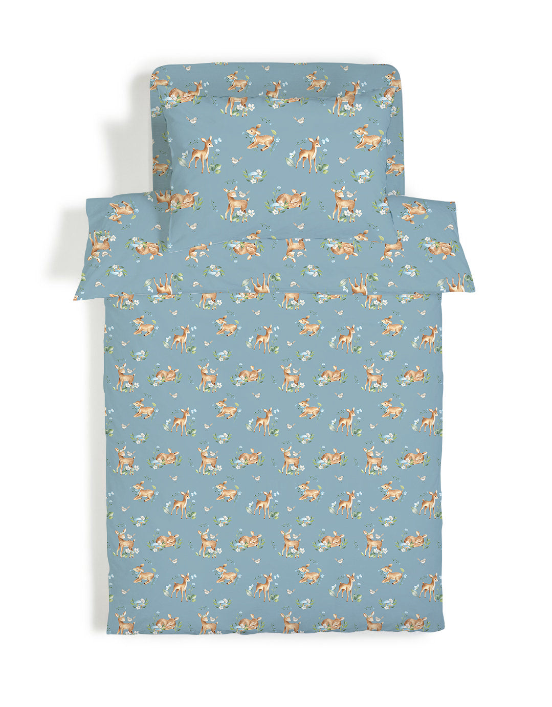 Evmila Astronaut Patterned Duvet Cover Set