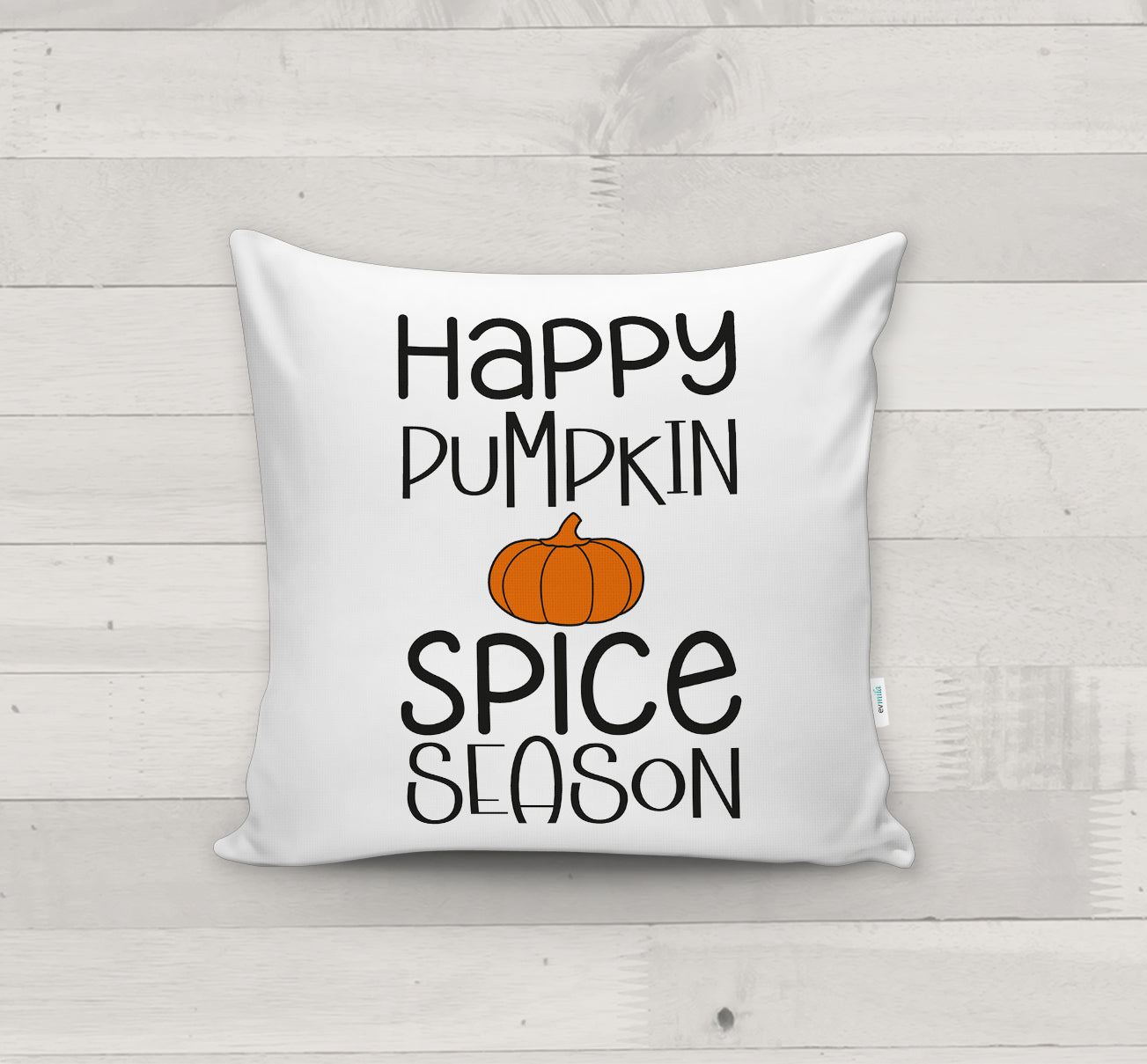 Evmila Autumn Patterned Cushion Cover