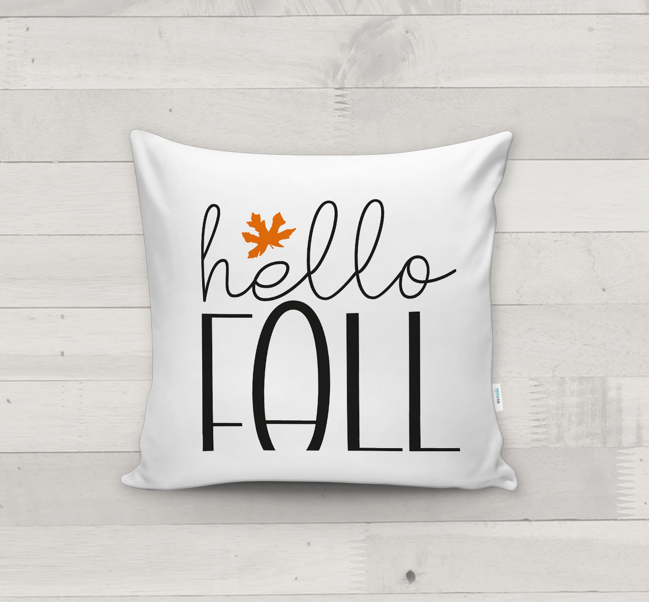 Evmila Autumn Patterned Cushion Cover
