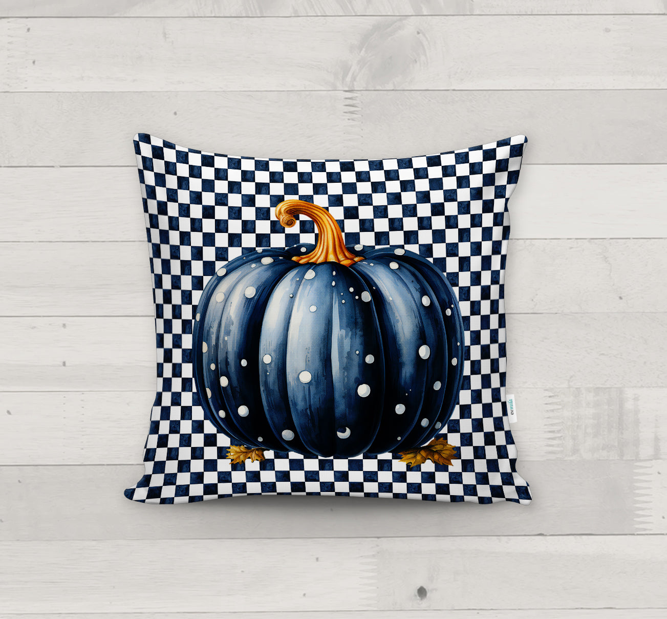 Evmila Autumn Patterned Cushion Cover