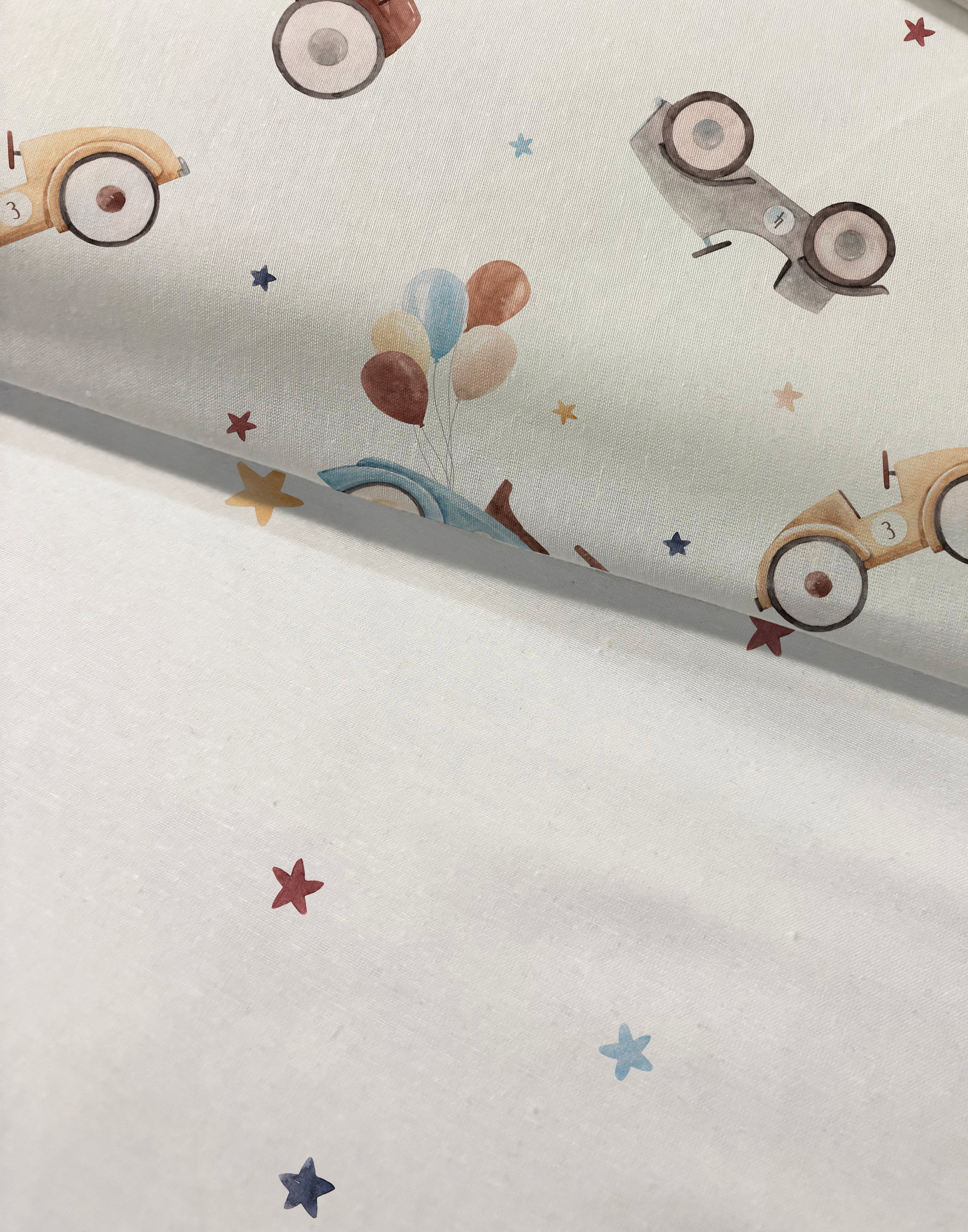 Evmila Astronaut Patterned Duvet Cover Set