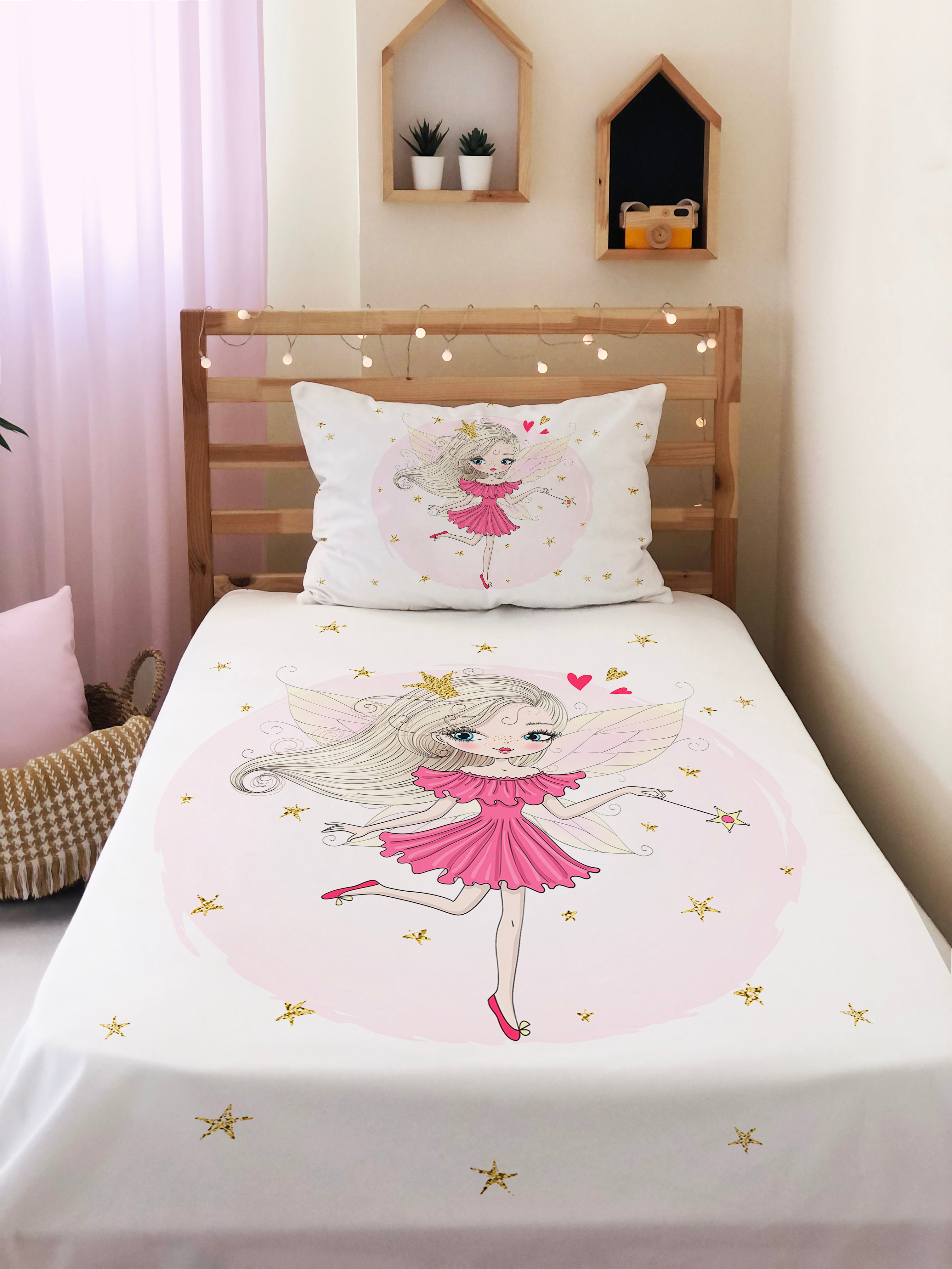 Evmila Astronaut Patterned Duvet Cover Set