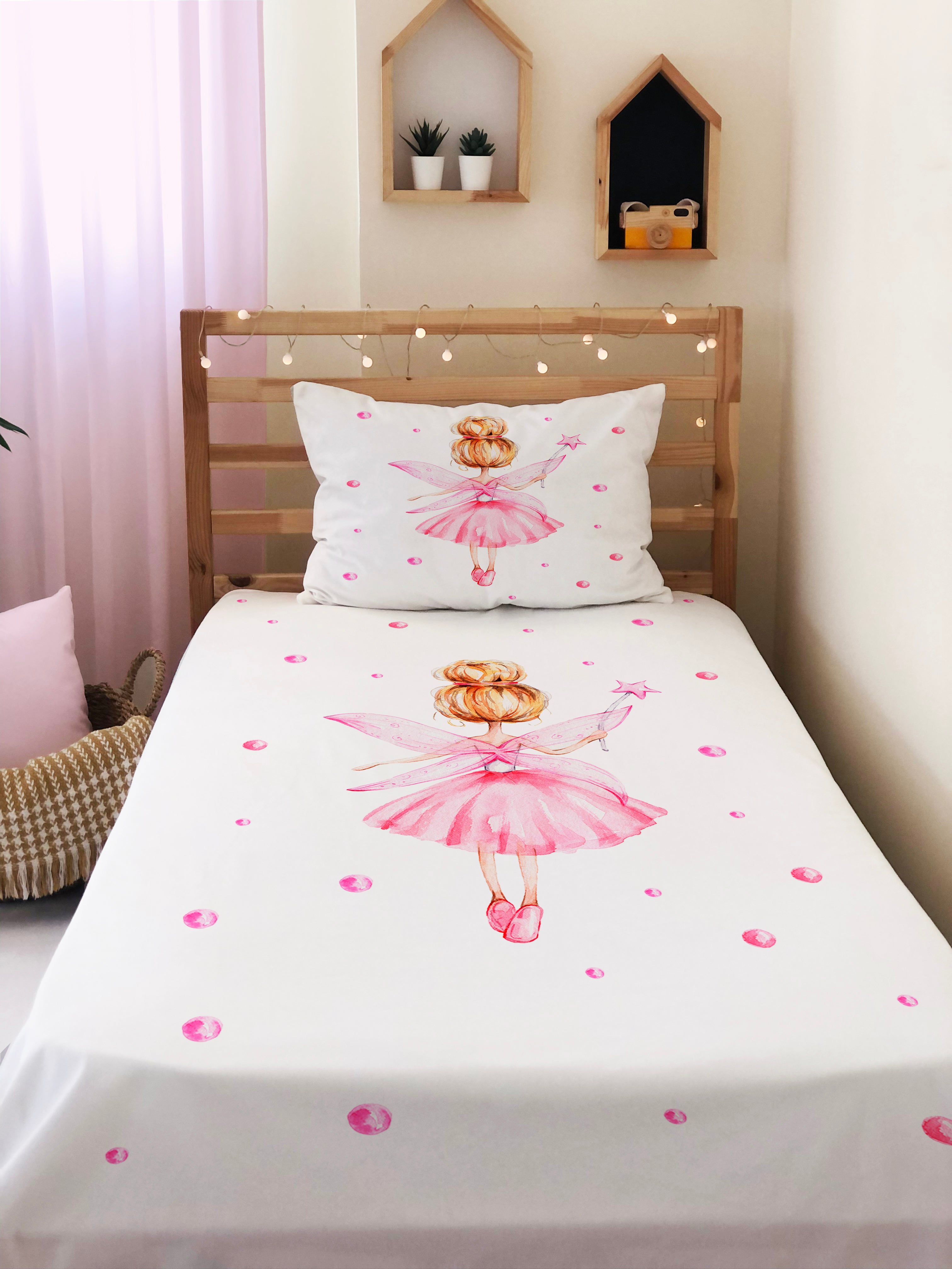 Evmila Astronaut Patterned Duvet Cover Set
