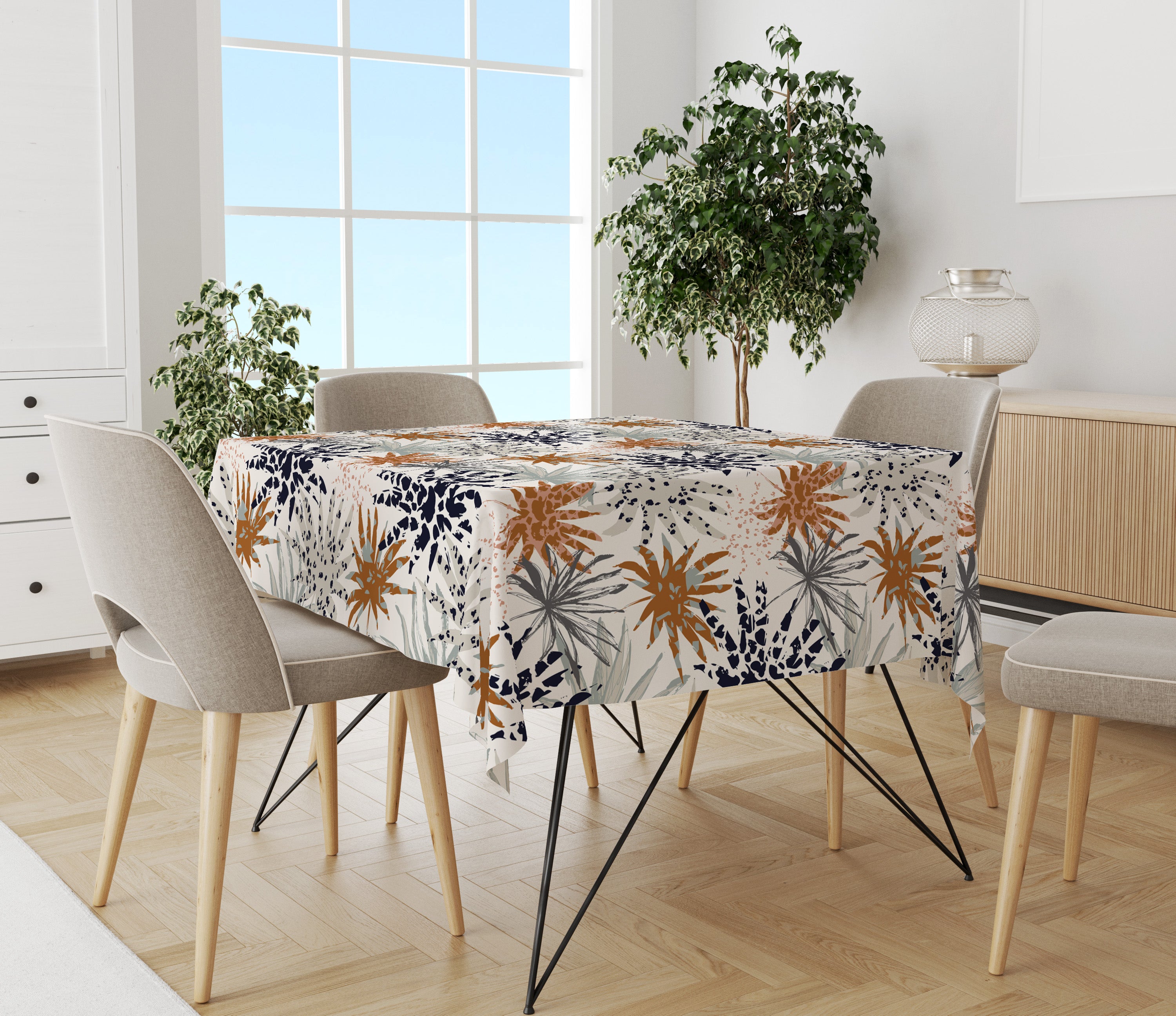 Evmila Autumn Patterned Cushion Cover