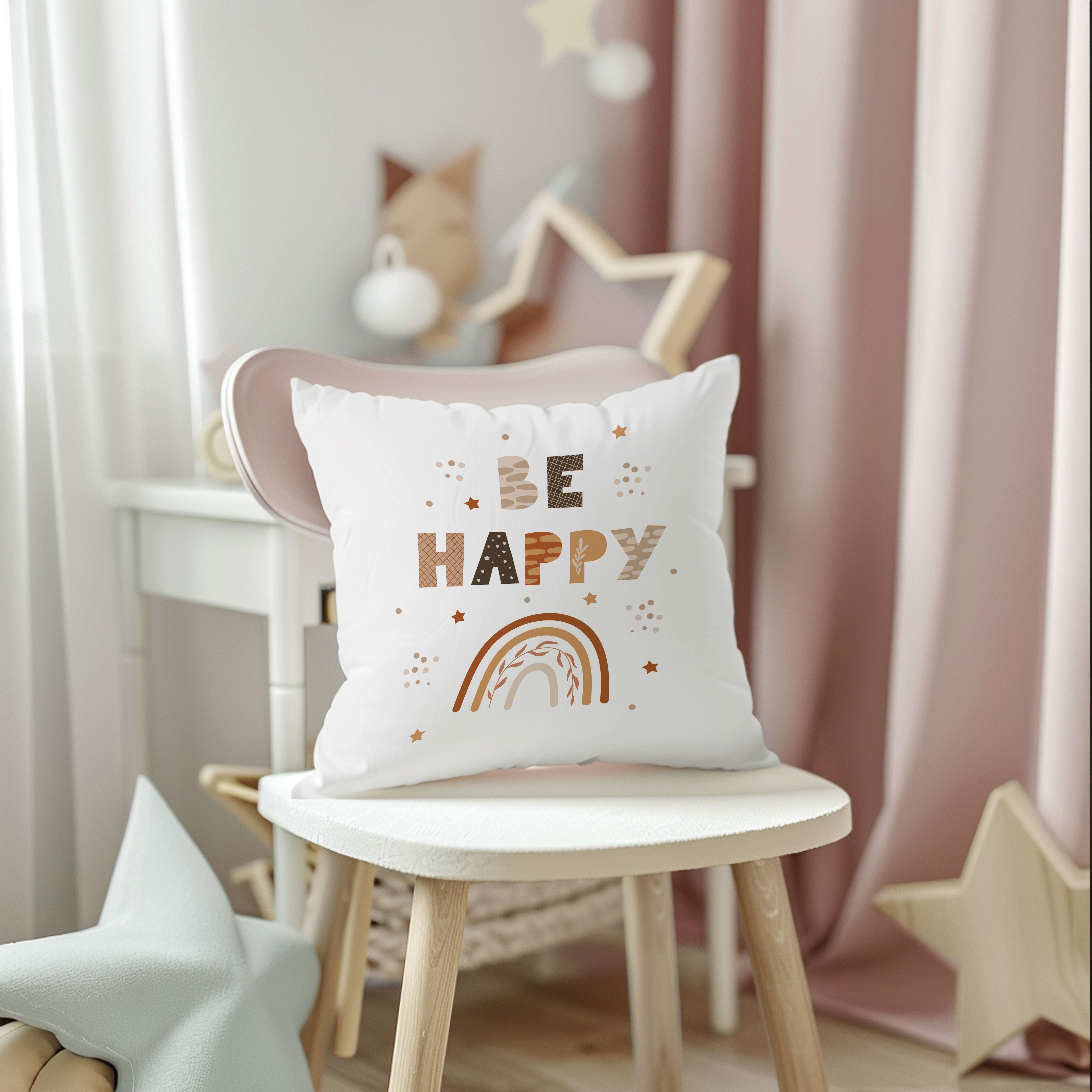 Evmila Autumn Patterned Cushion Cover
