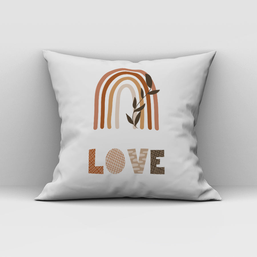 Evmila Autumn Patterned Cushion Cover
