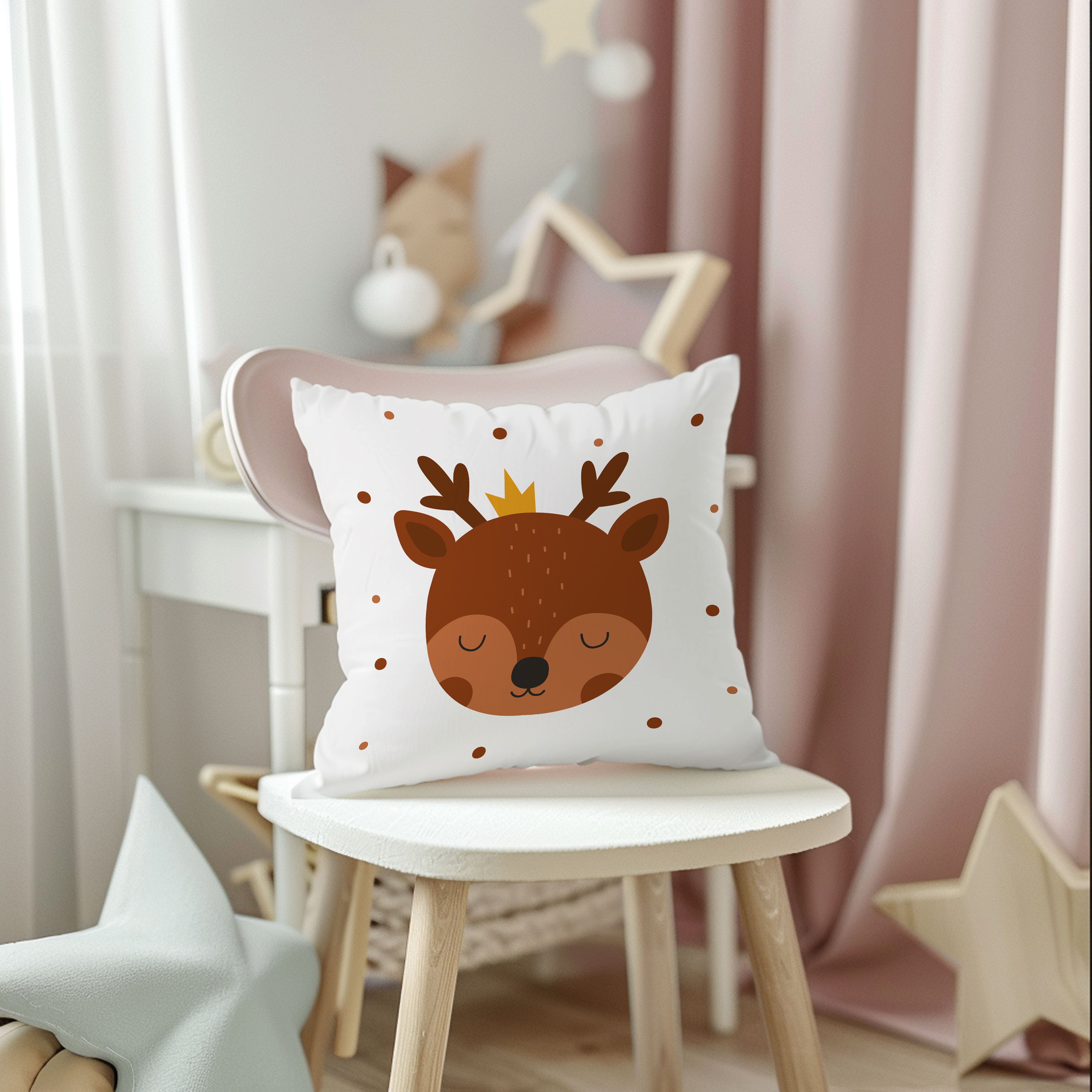 Evmila Autumn Patterned Cushion Cover