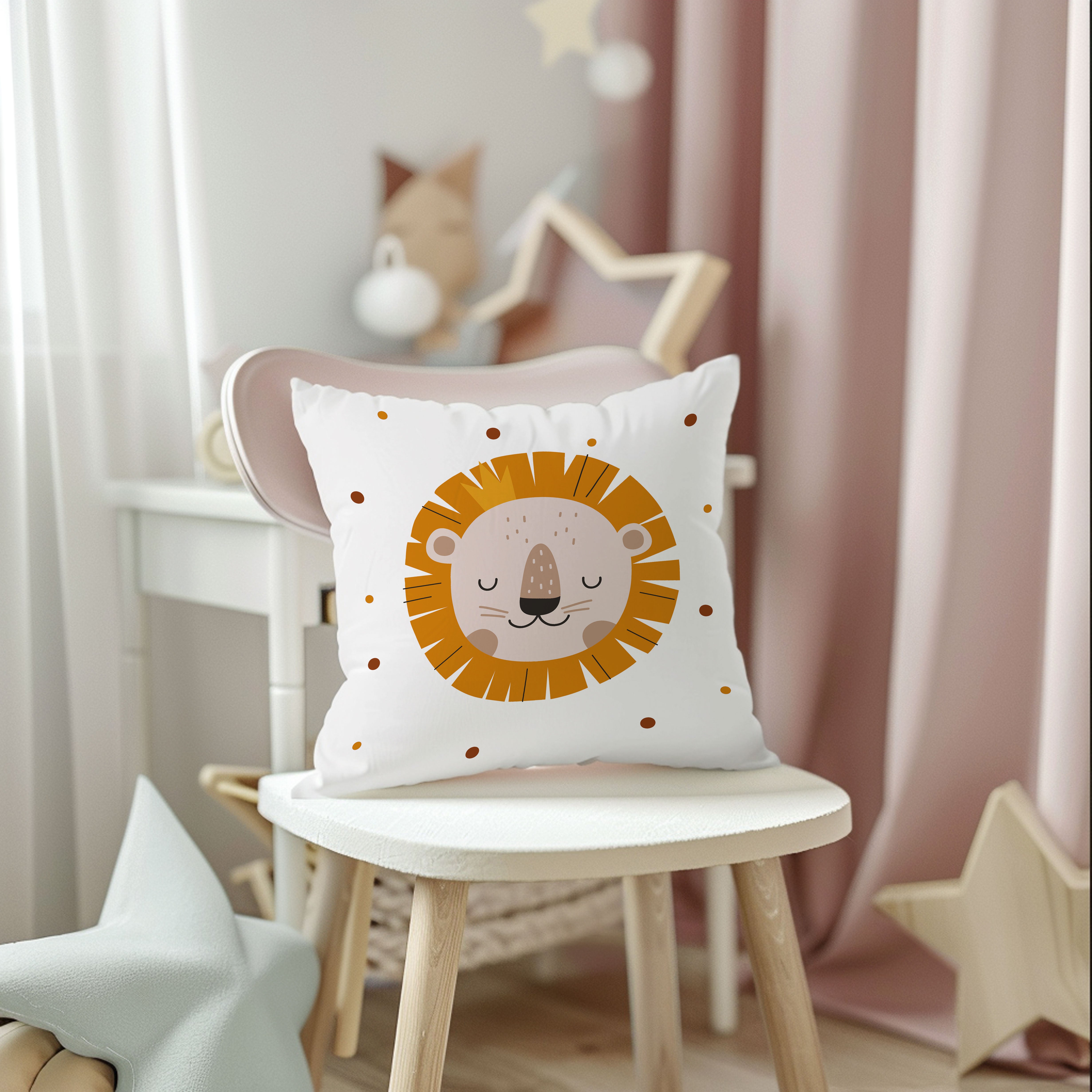 Evmila Autumn Patterned Cushion Cover