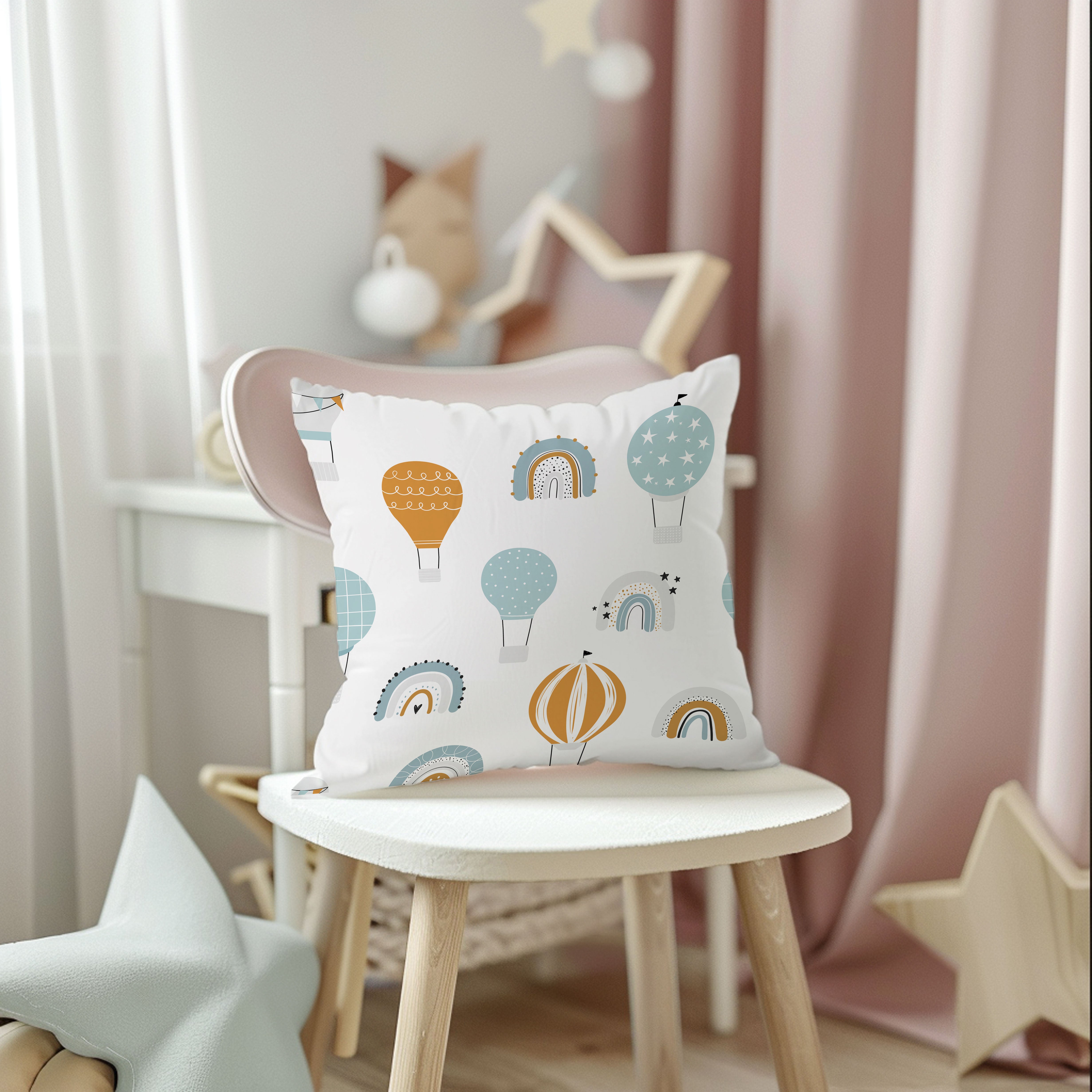 Evmila Autumn Patterned Cushion Cover