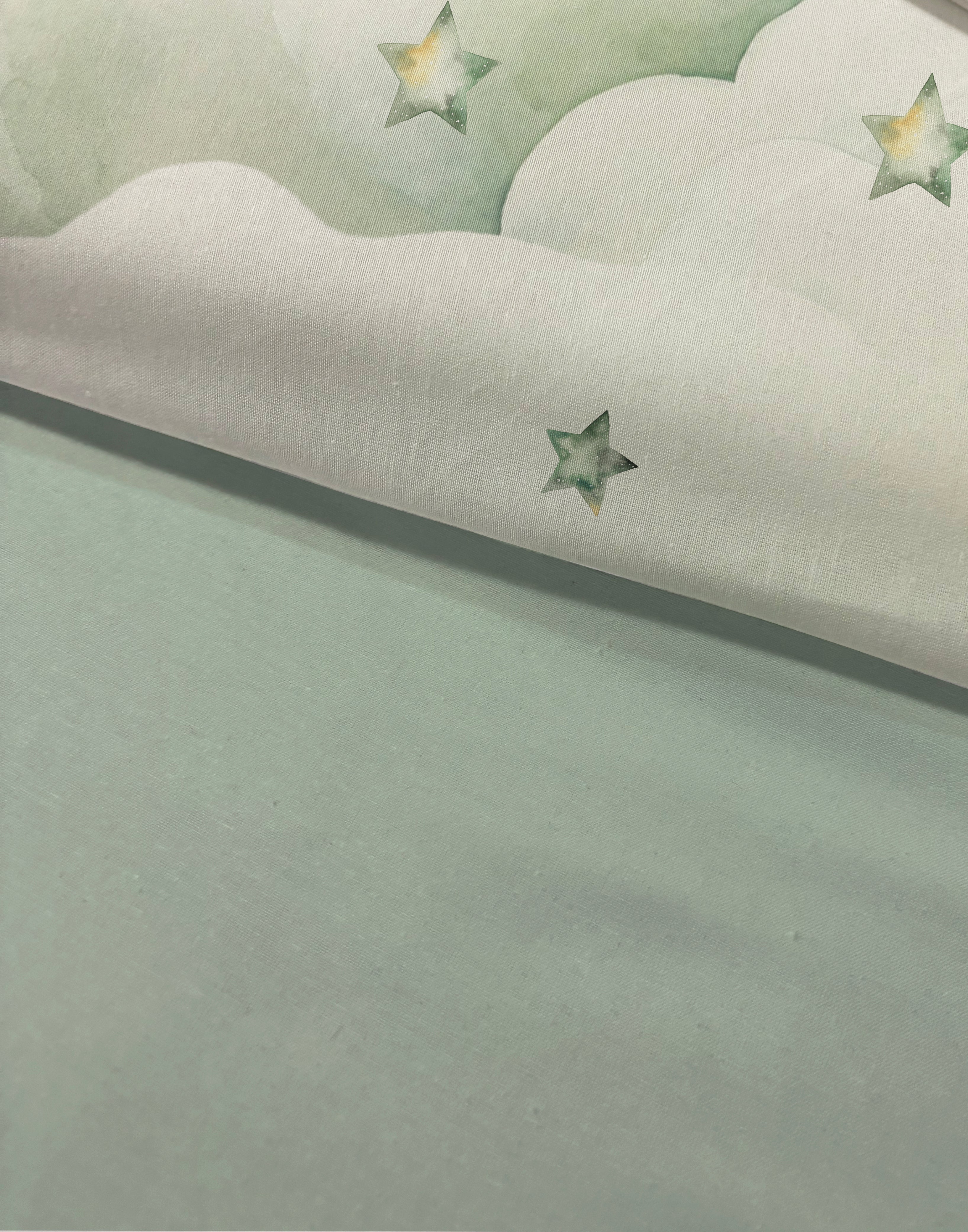 Evmila Astronaut Patterned Duvet Cover Set