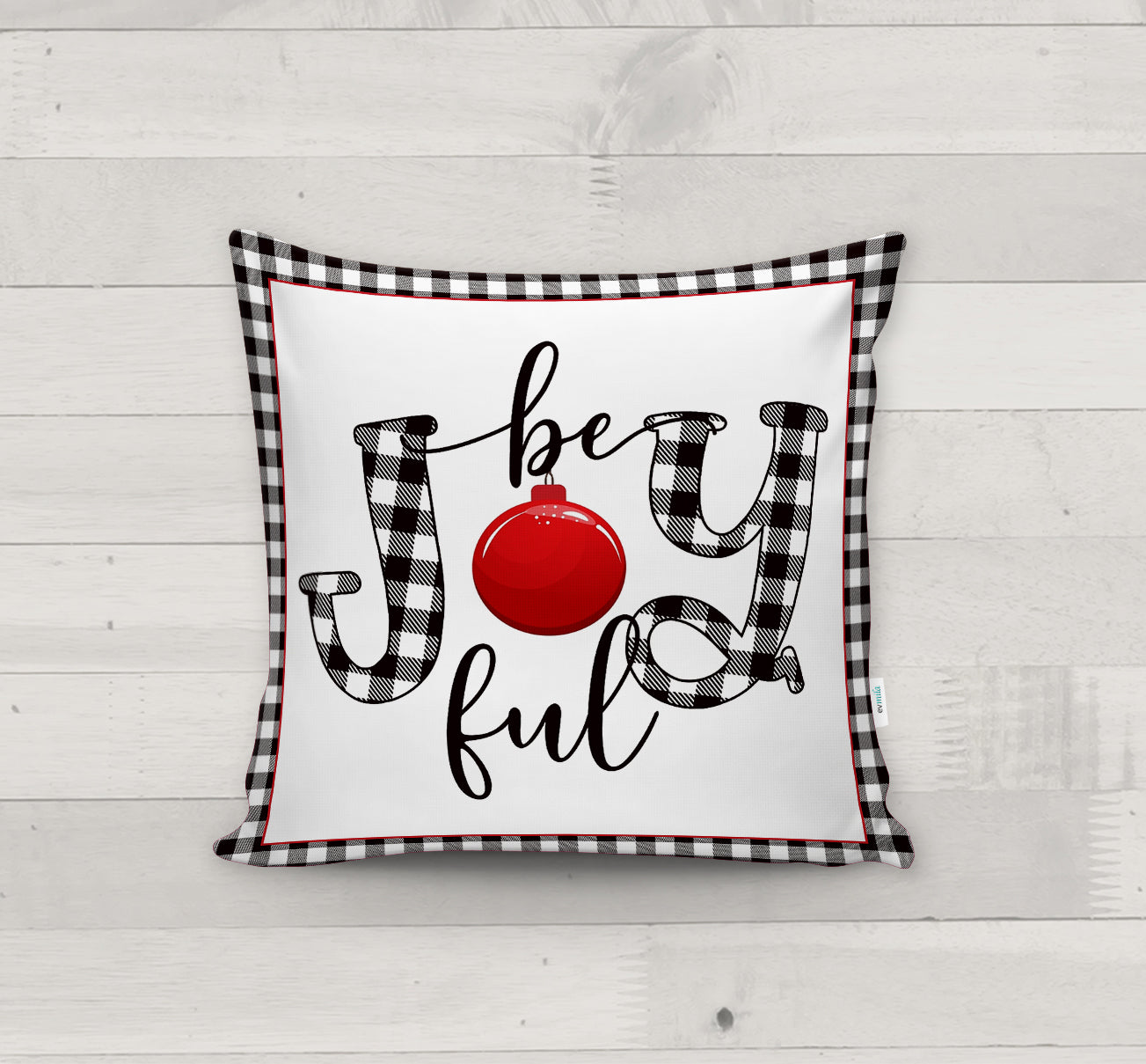 Evmila Autumn Patterned Cushion Cover