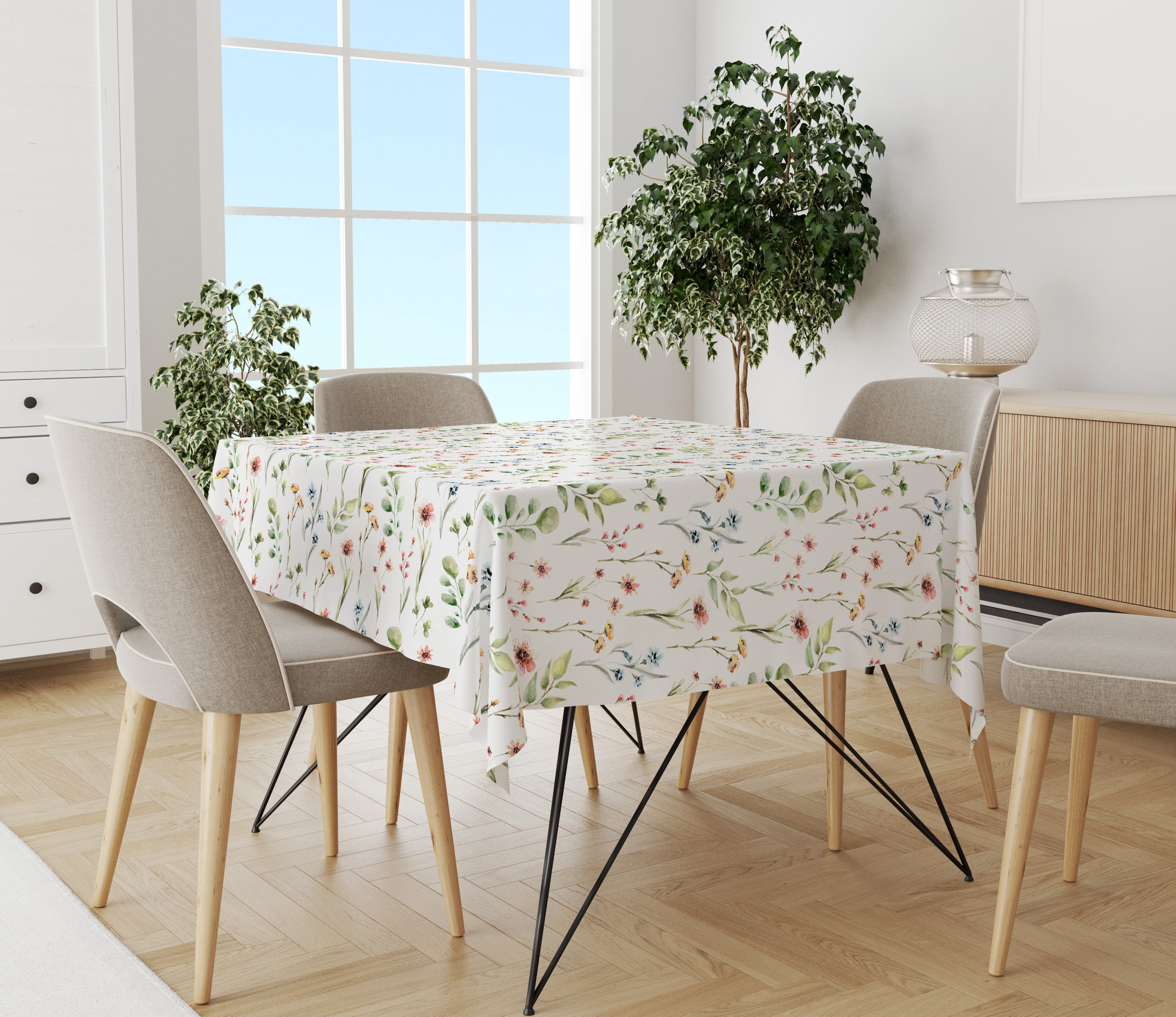 Evmila Autumn Patterned Cushion Cover